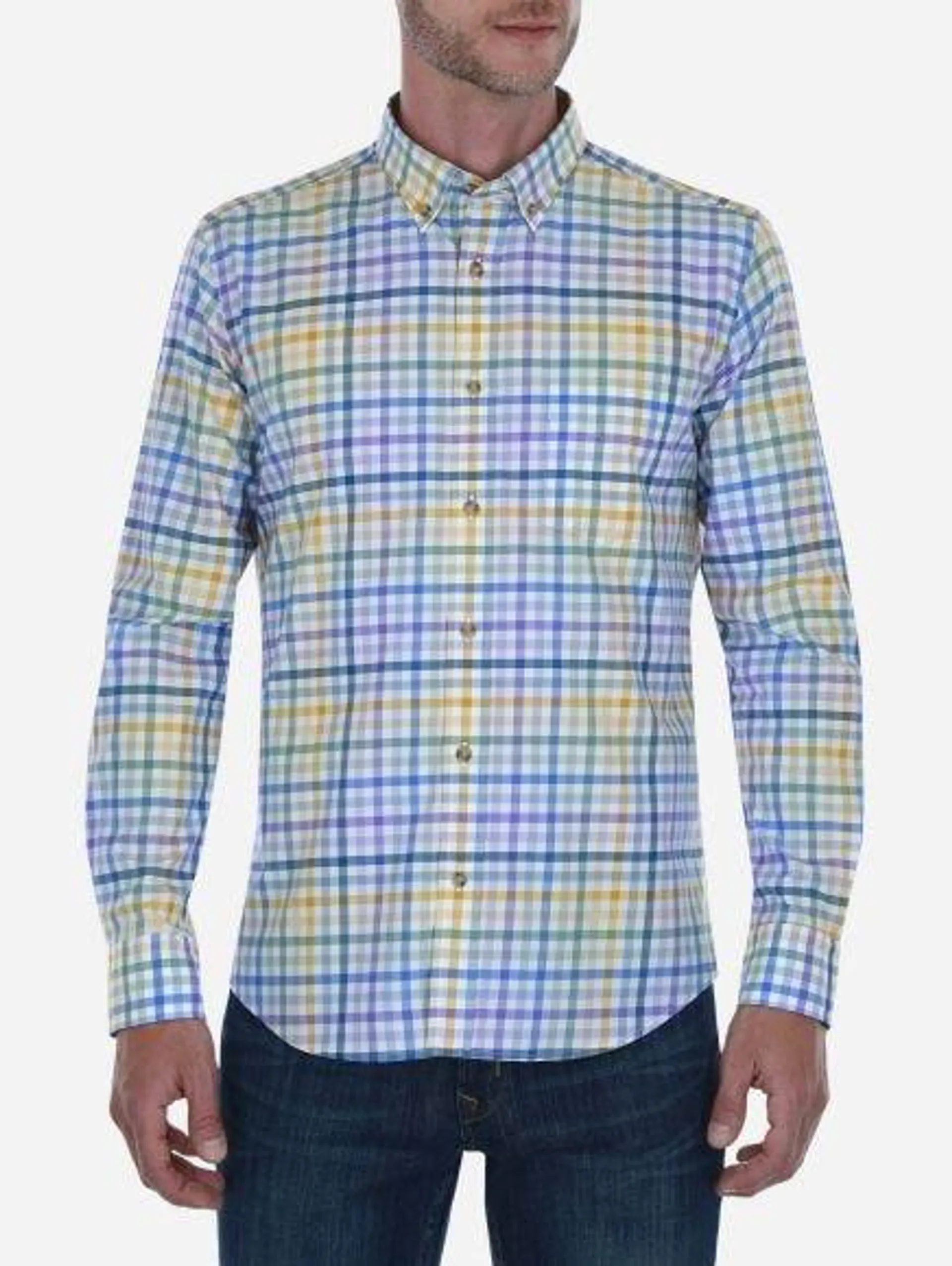 Camisa Casual Compact a Cuadros 38 Edition