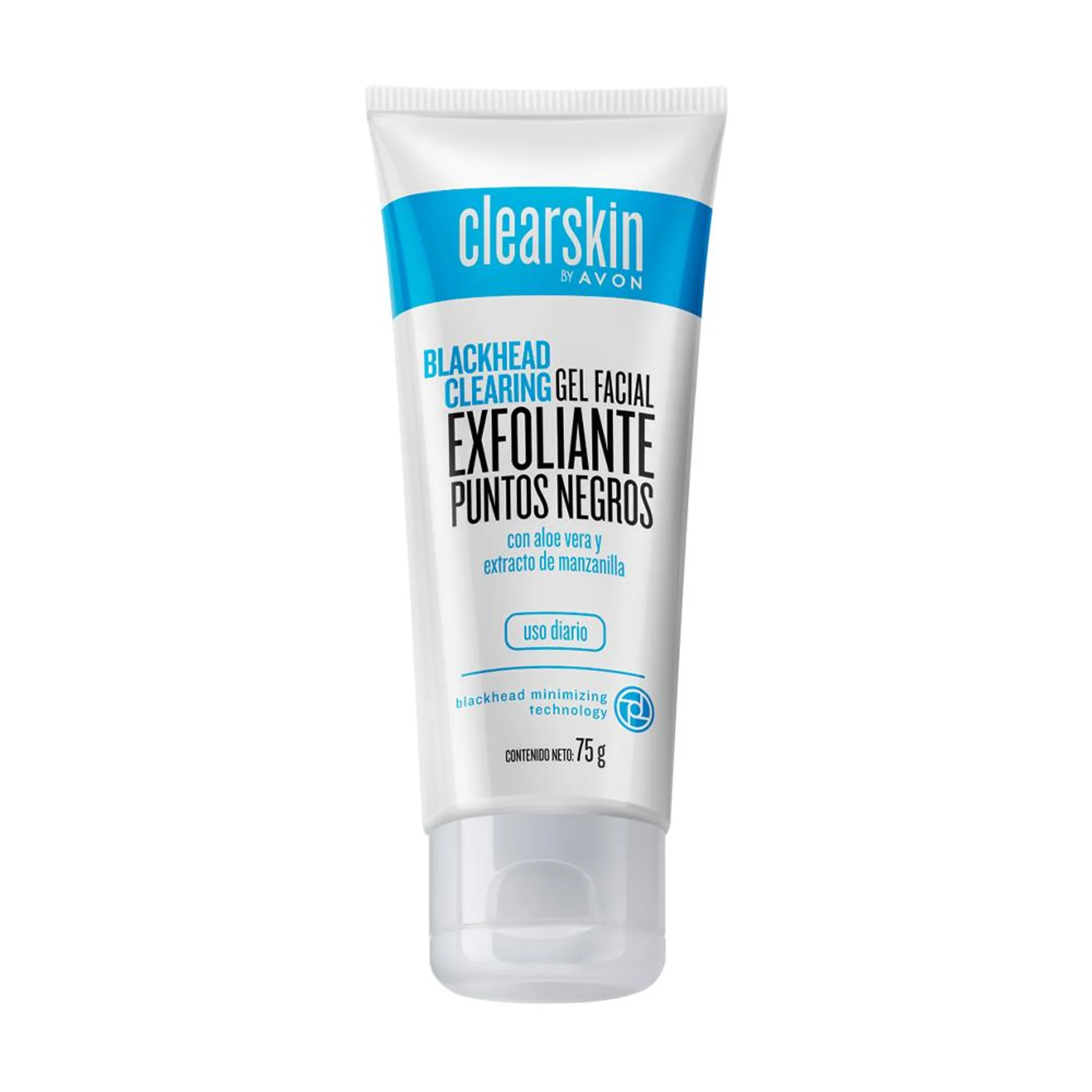 Gel facial exfoliante