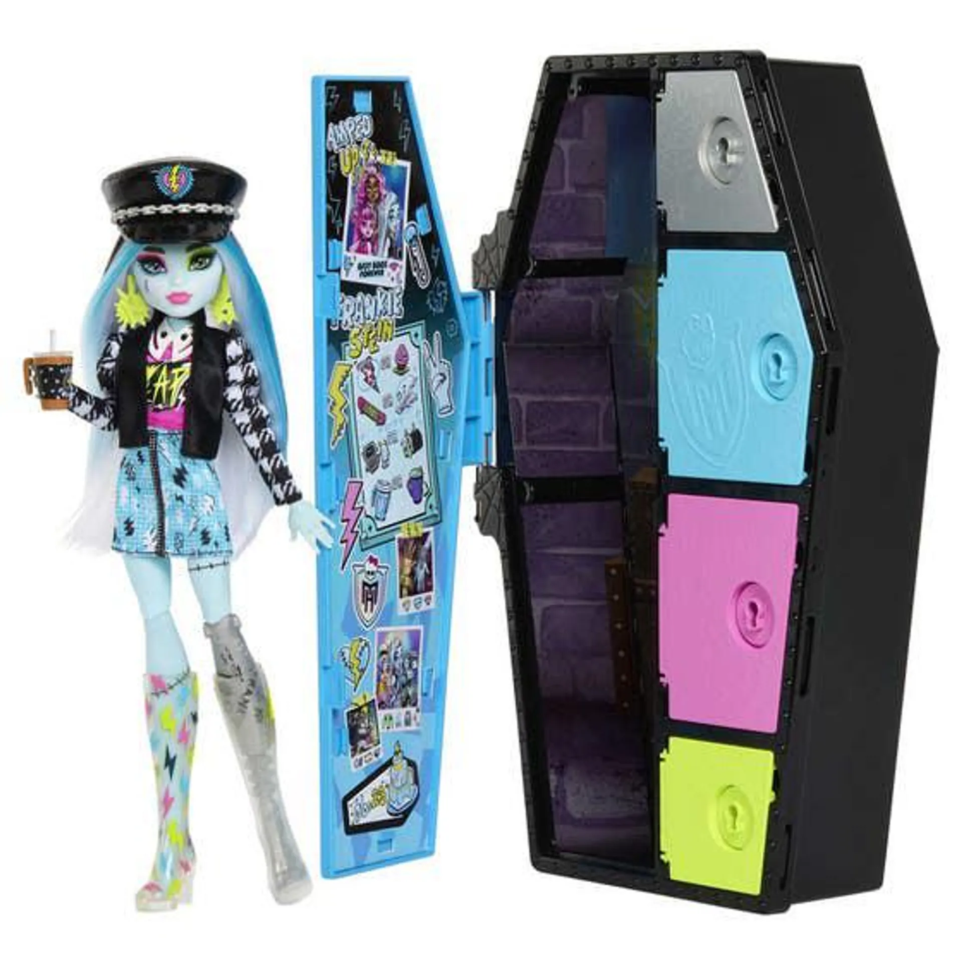 Mattel Monster High Muñeca Skulltimates Frankie HKY62