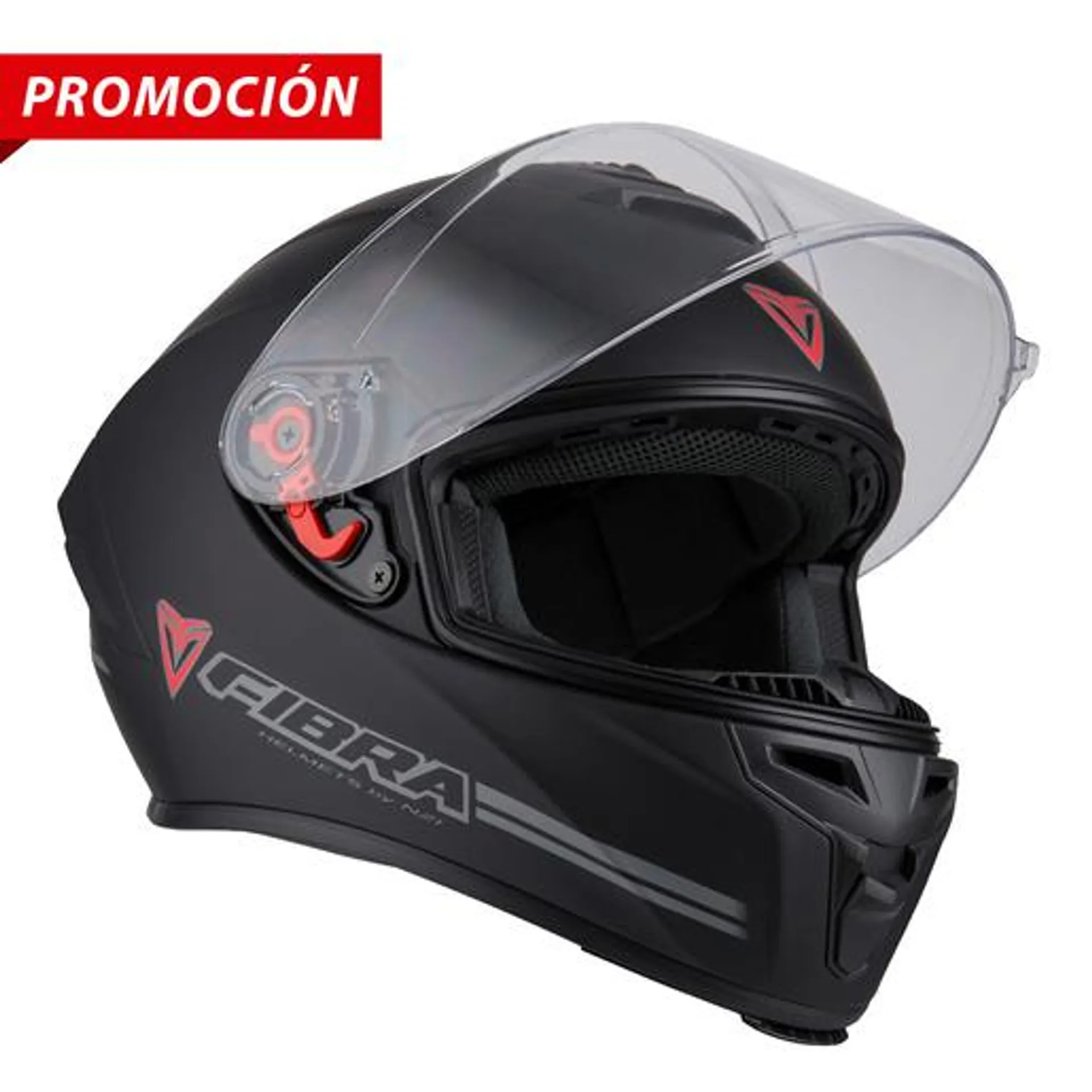 CASCO FIBRA M NEGRO