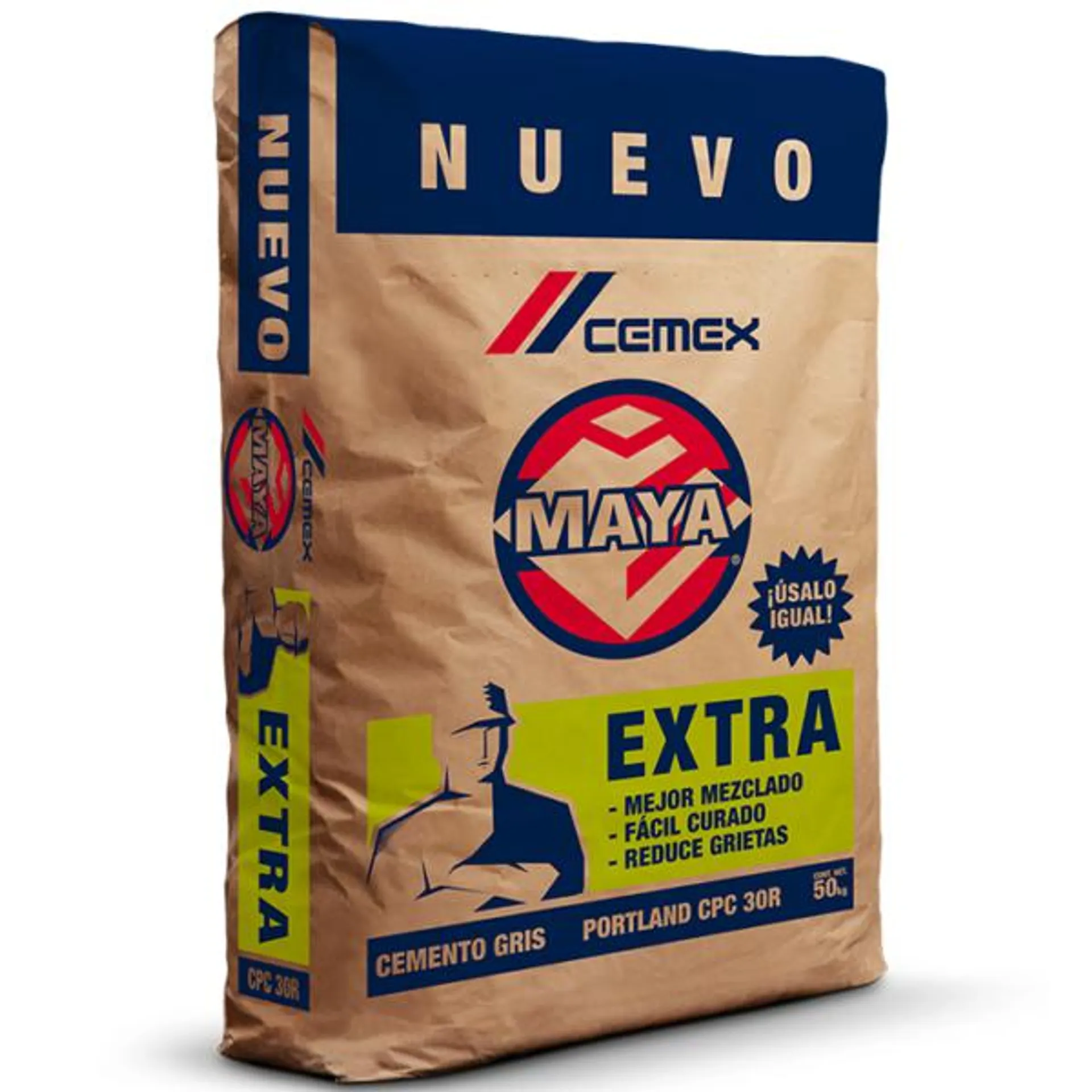 Cemento gris CEMEX Extra de 50 kg
