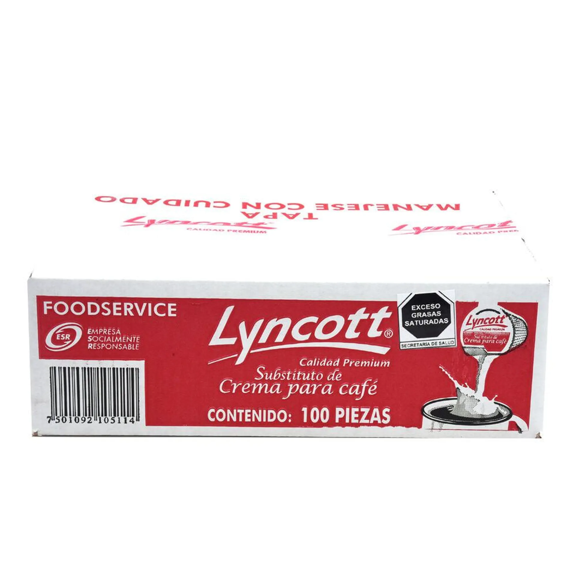 Crema Para Café Lyncott 100 Pz