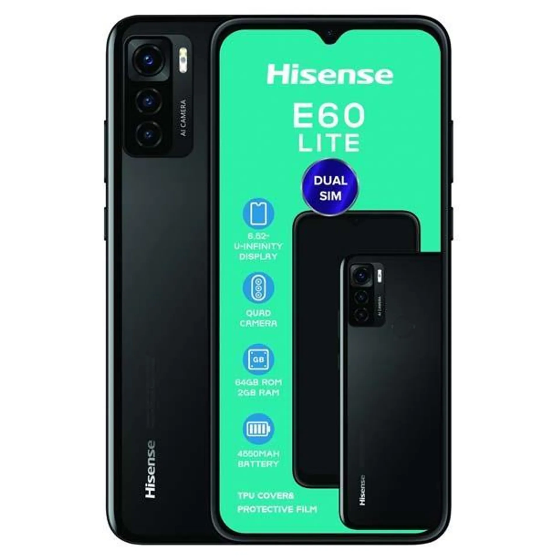 HISENSE E60 LITE 2GB RAM