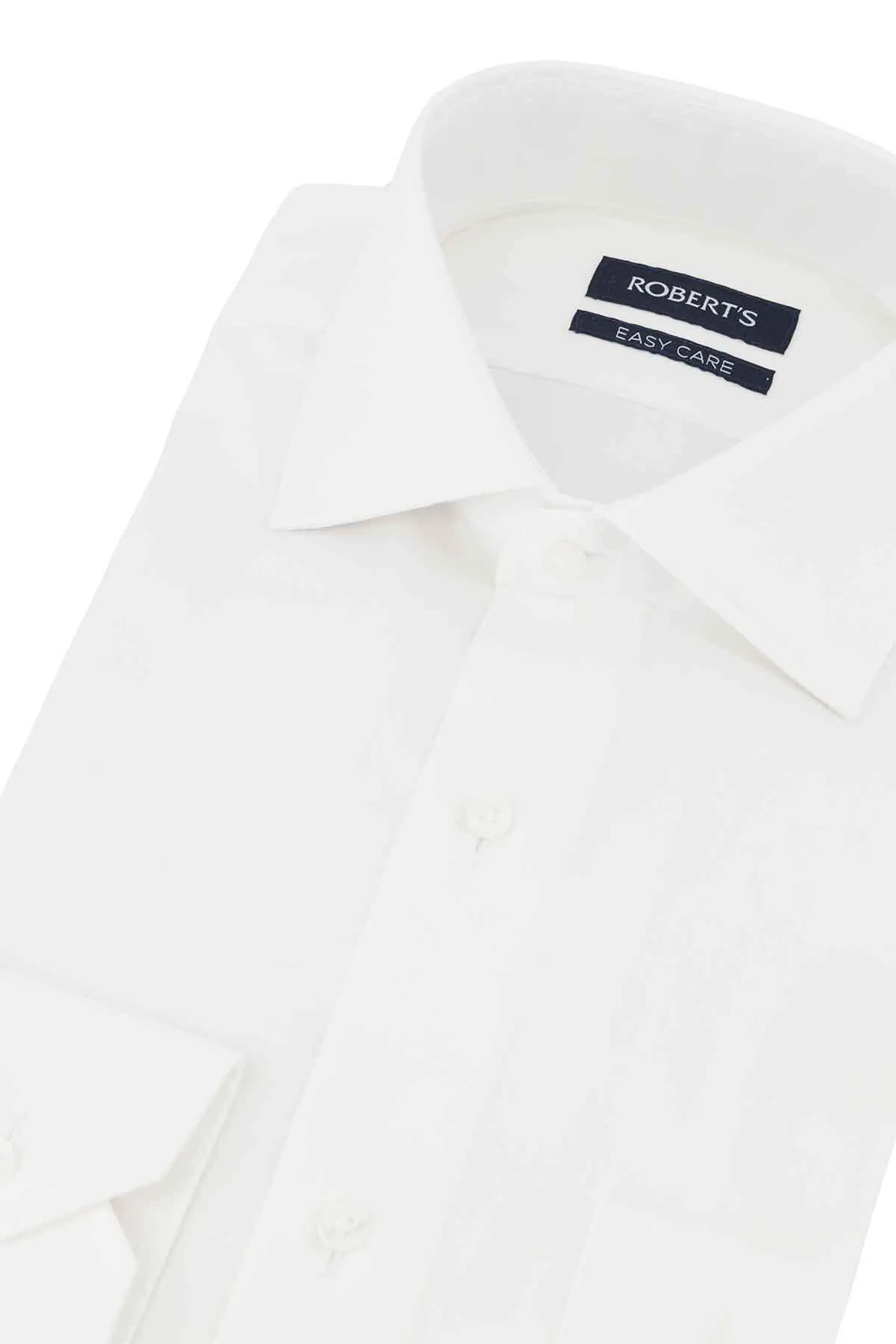 Camisa Roberts Easy Care Regular fit Color blanco