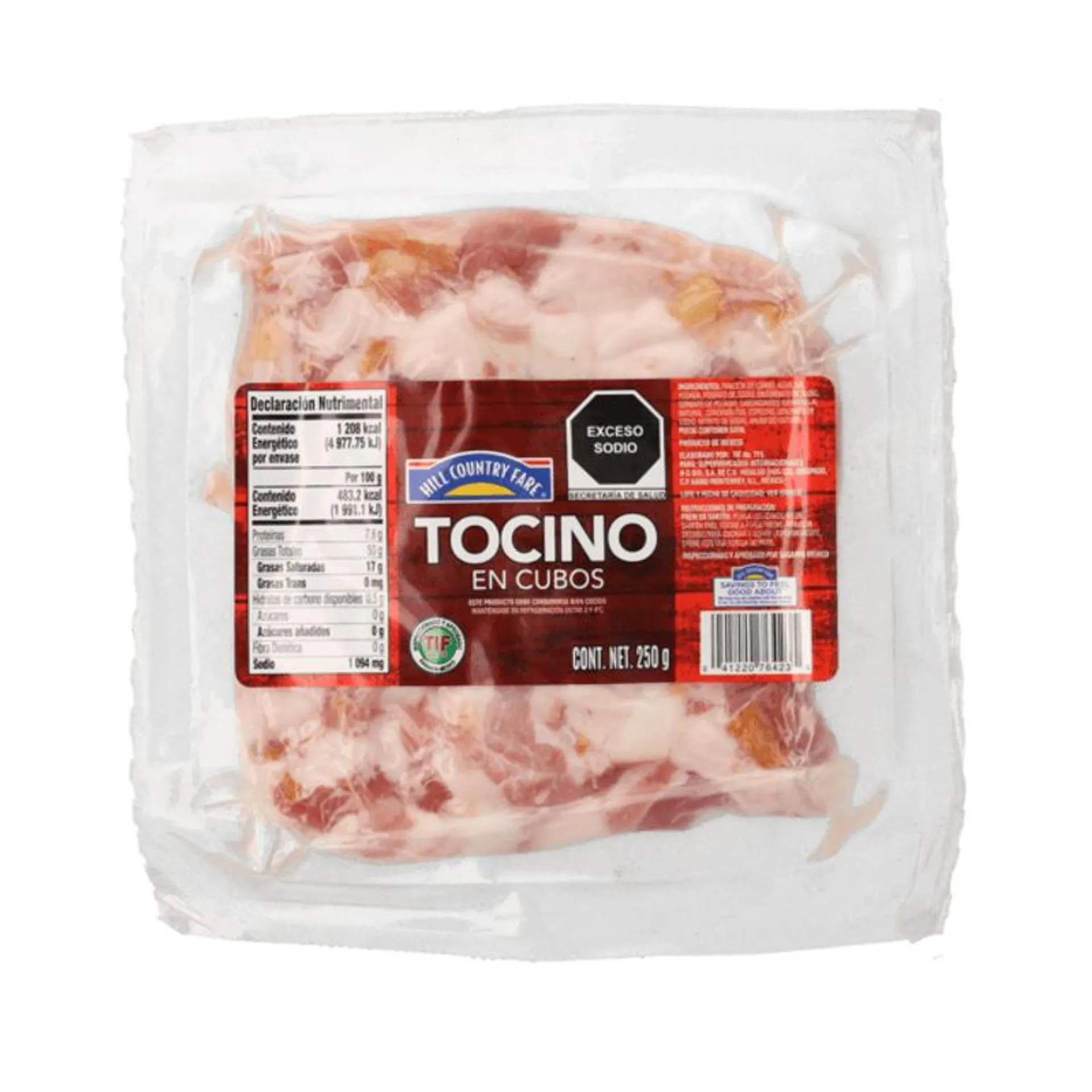 HCF Tocino en Cubos 250 g