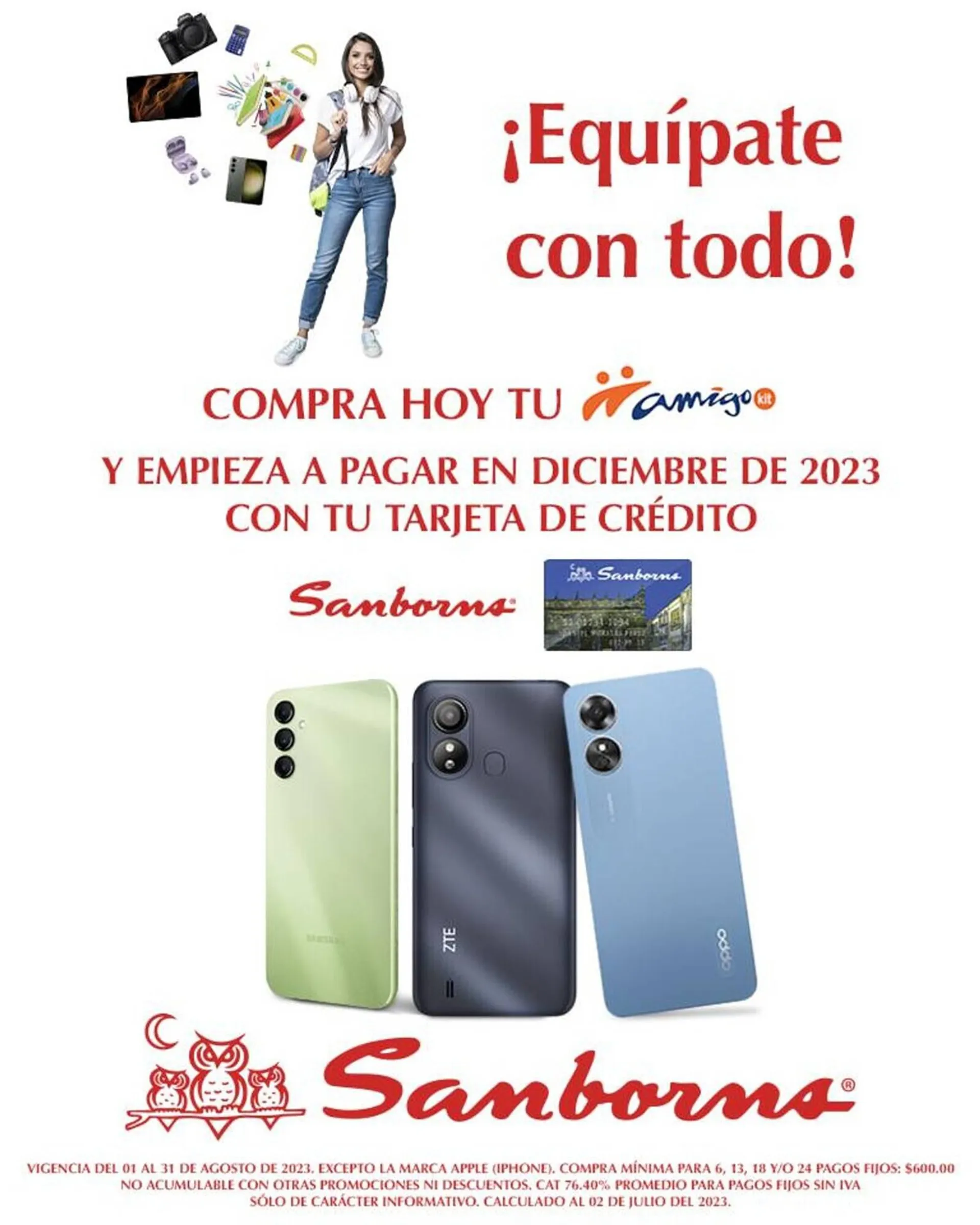 Catálogo de Catálogo Sanborns 8 de agosto al 17 de agosto 2023 - Pagina 1