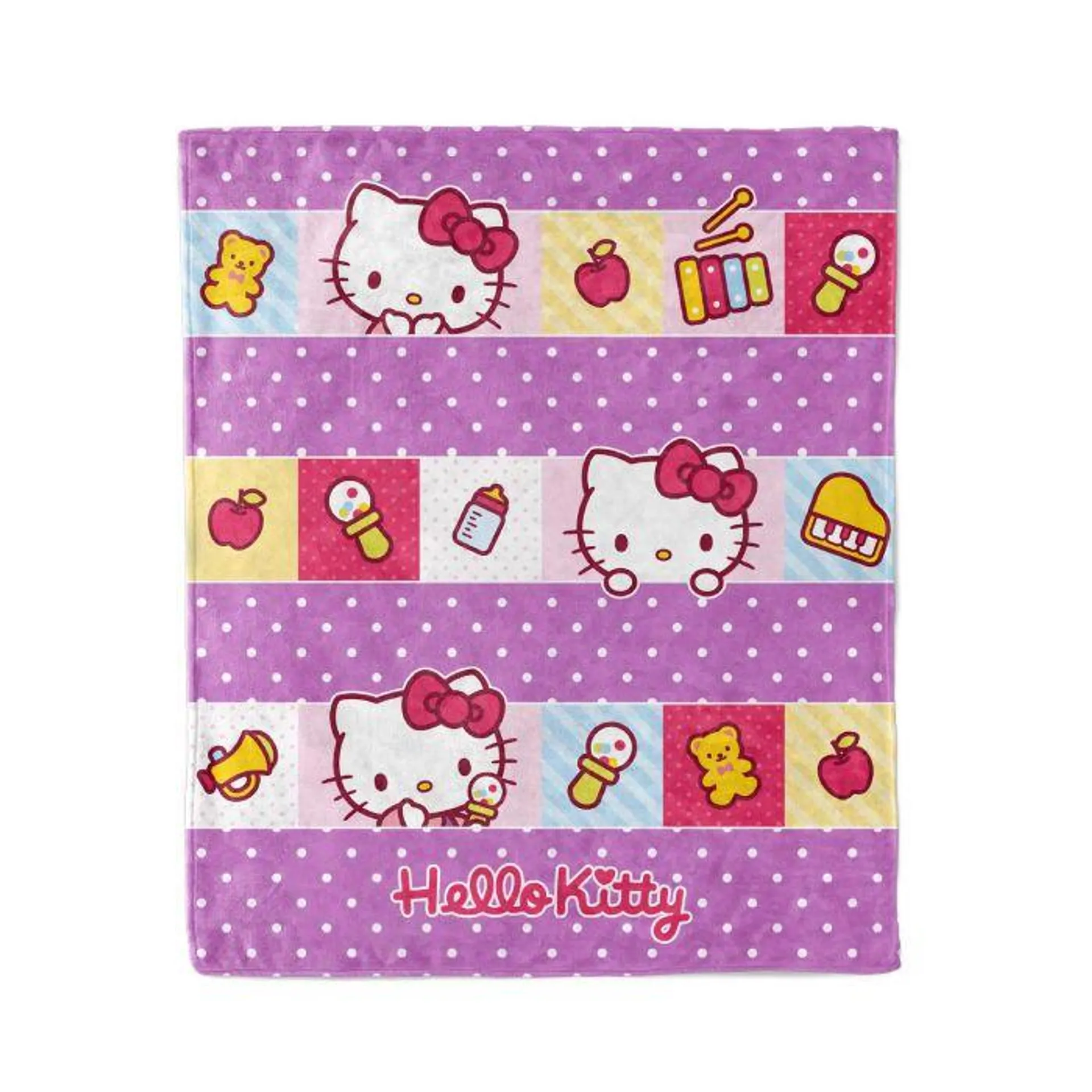 COBERTOR EXCEL FRAZADA BABY HELLO KITTY