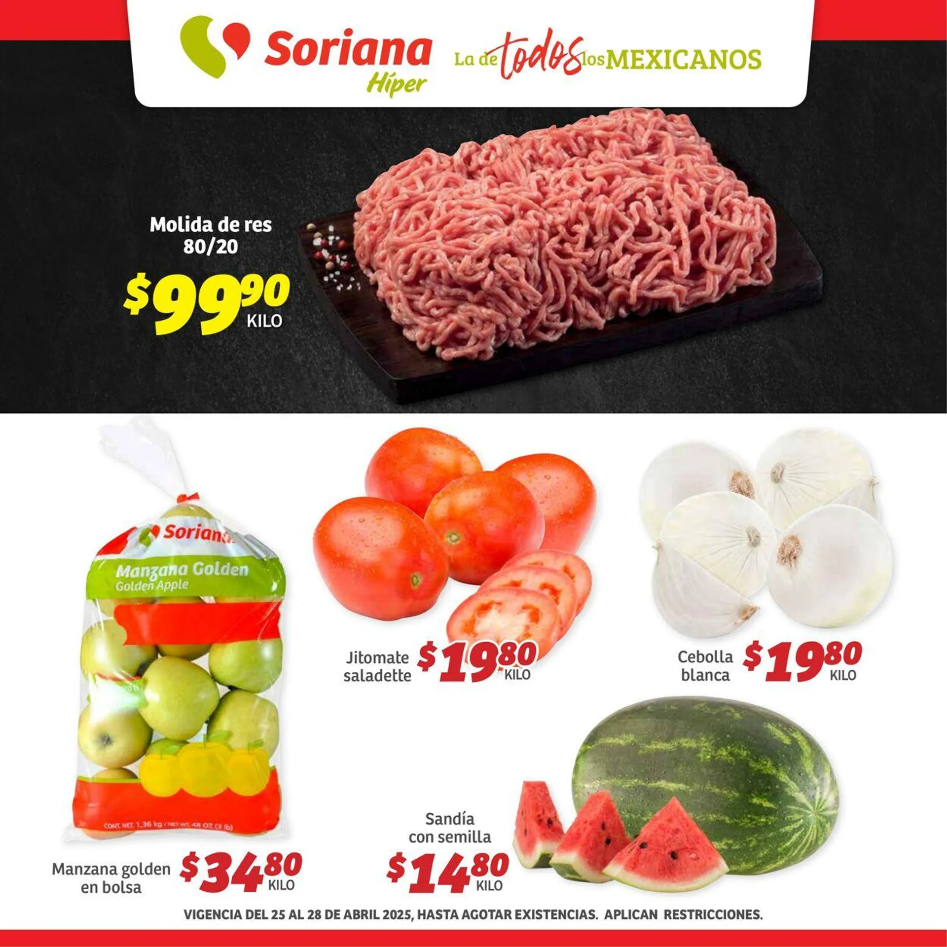Soriana - Fin de Semana Híper Frontera Noreste Oferta actual - 1