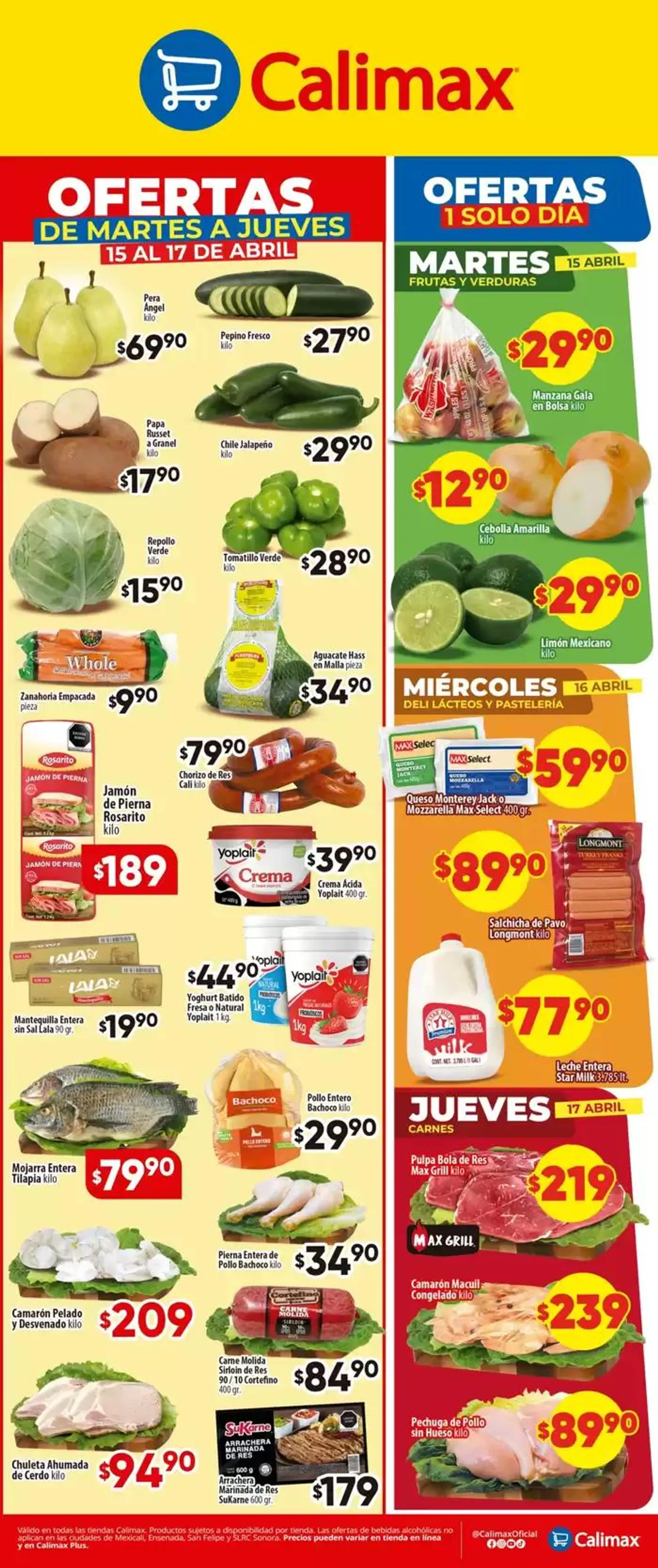 Calimax Ofertas Martes-Jueves - 1