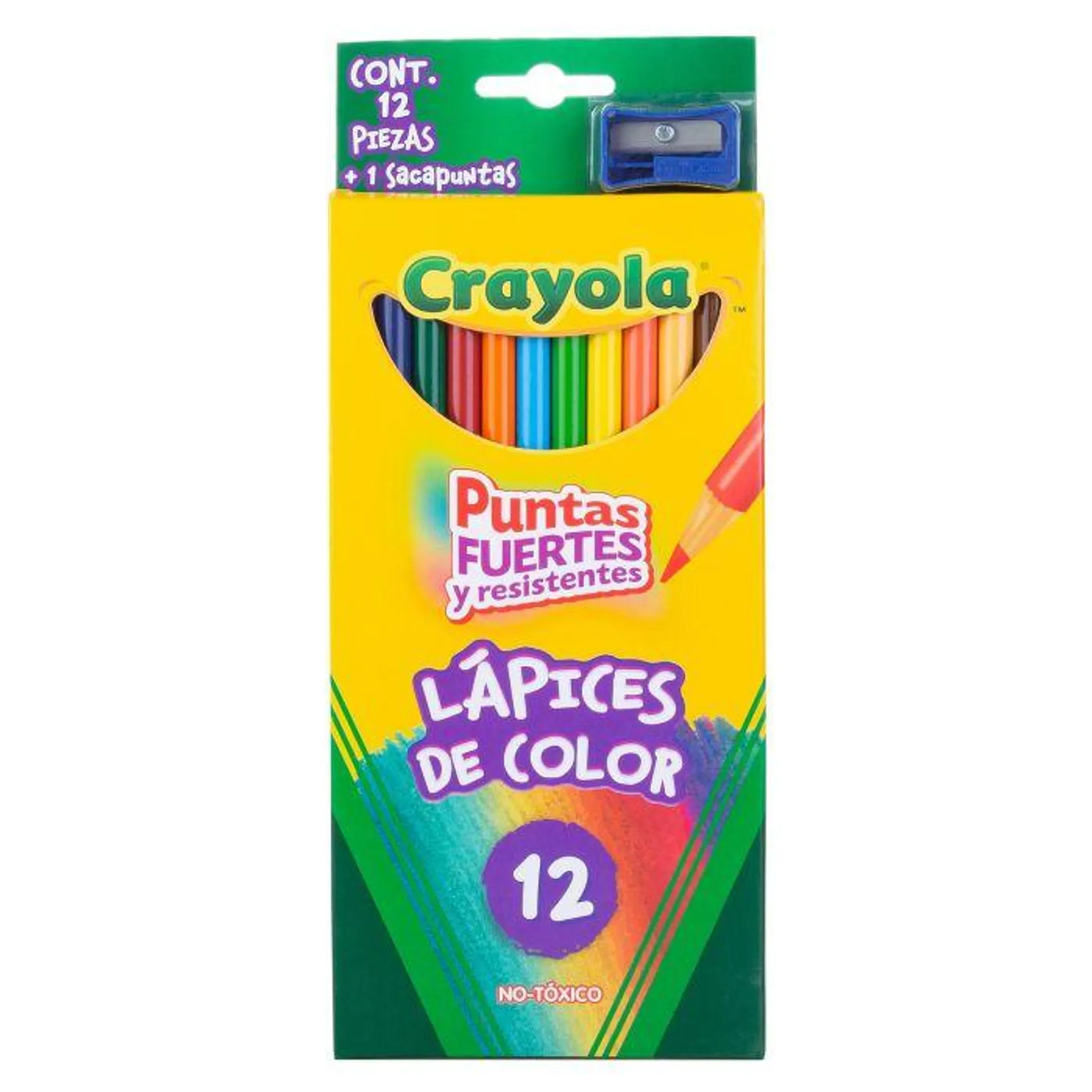 Lápices de Colores Crayola Redondos C/12