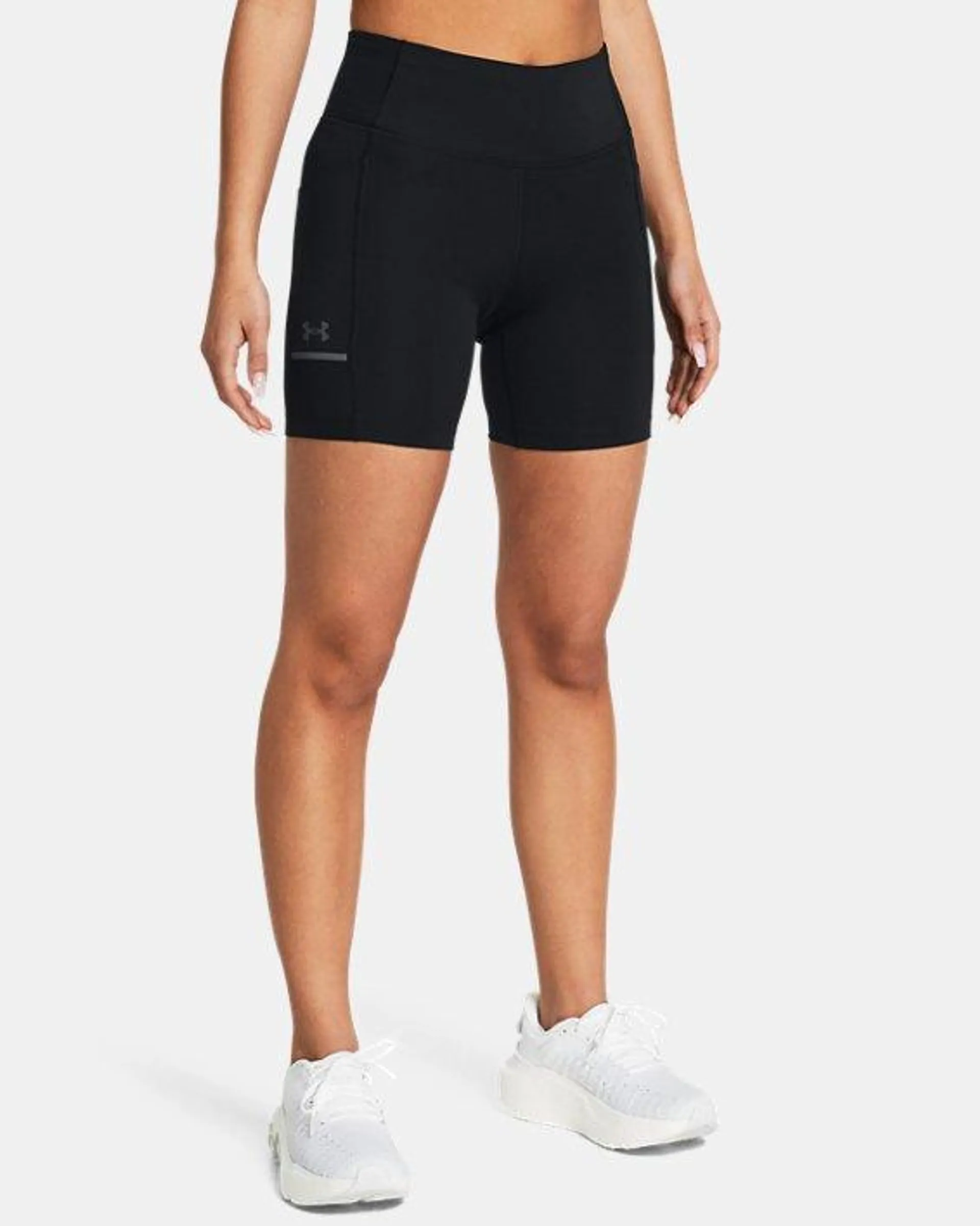 Shorts de 15 cm (6 in) UA Launch Tight para mujer