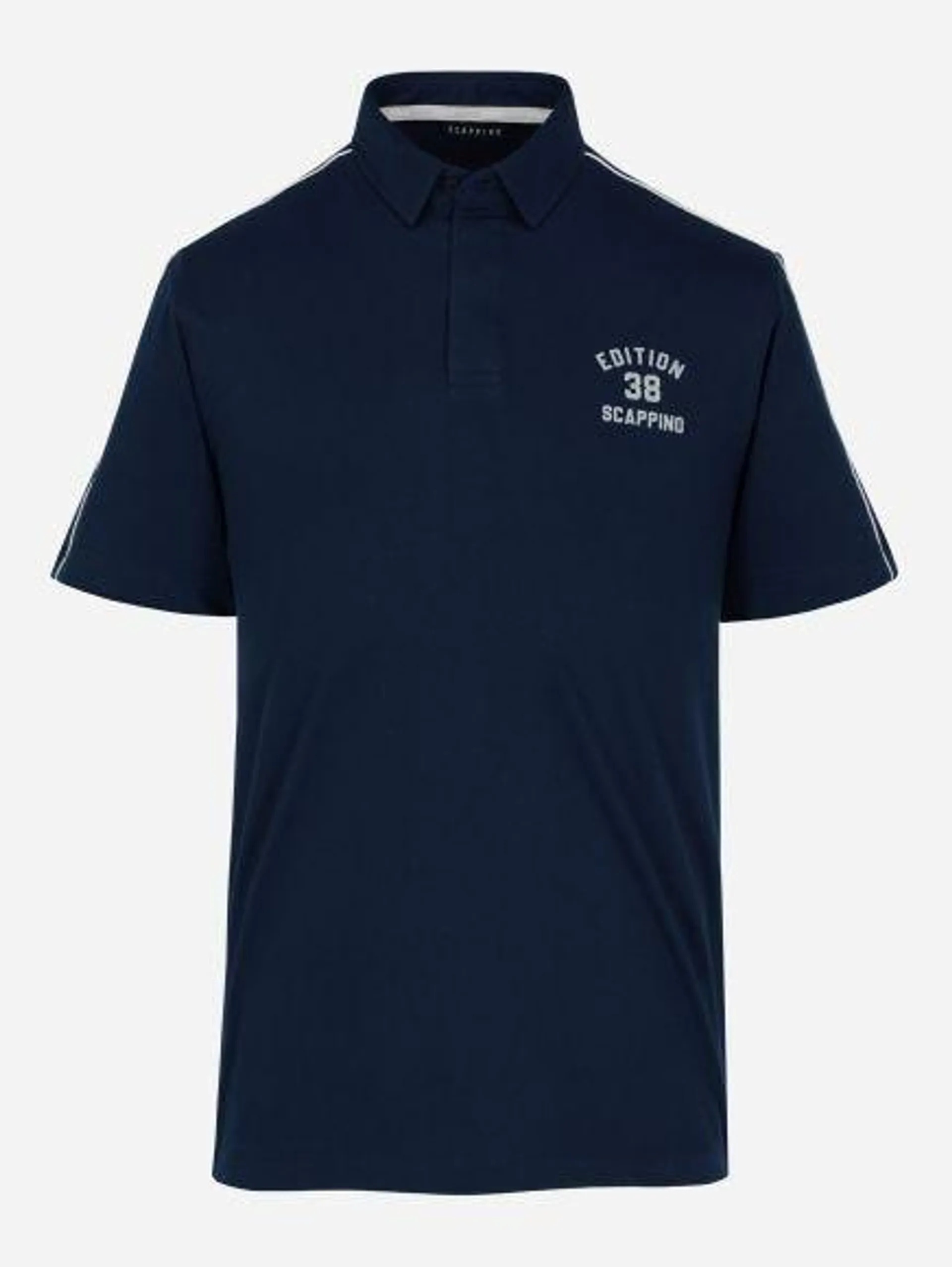 Playera Polo con Piping 38 Edition