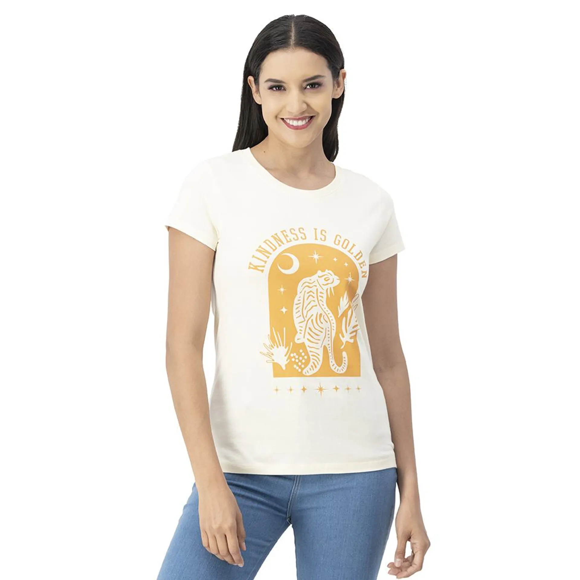 Playera Mujer Kindness Is Golden