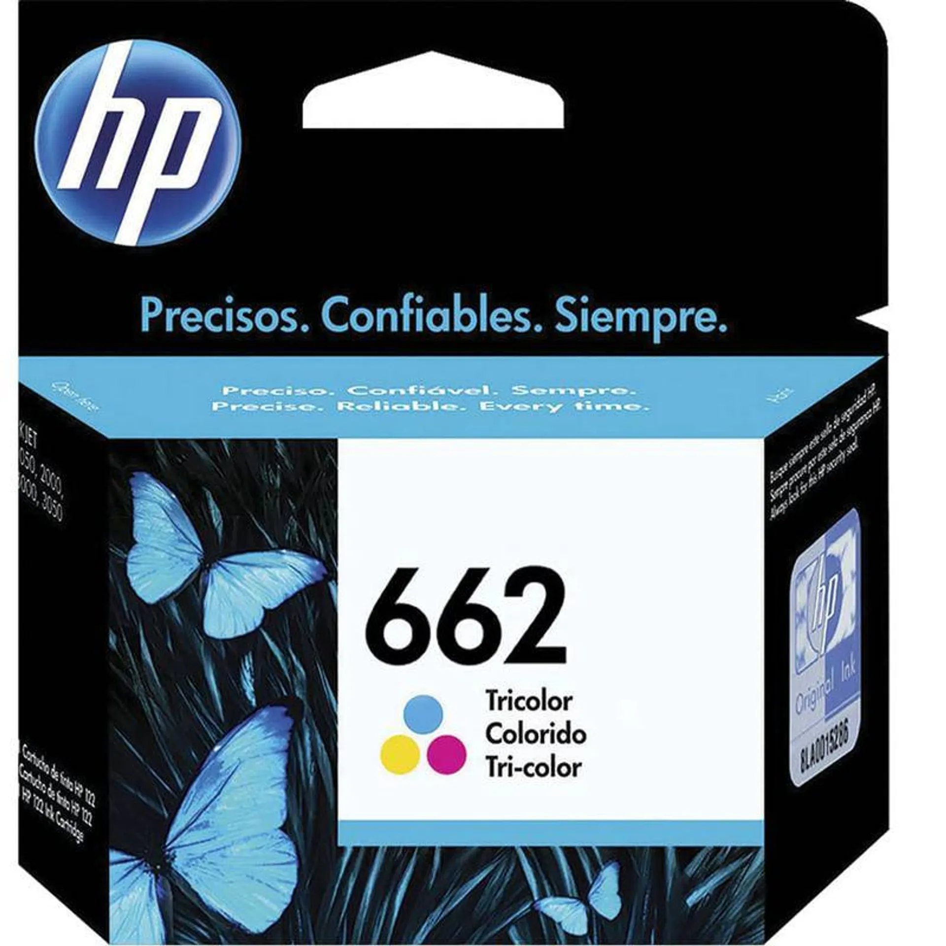 Tinta 662 Tricolor HP Compatible con 3545 / 3515 / 2515 / 2645