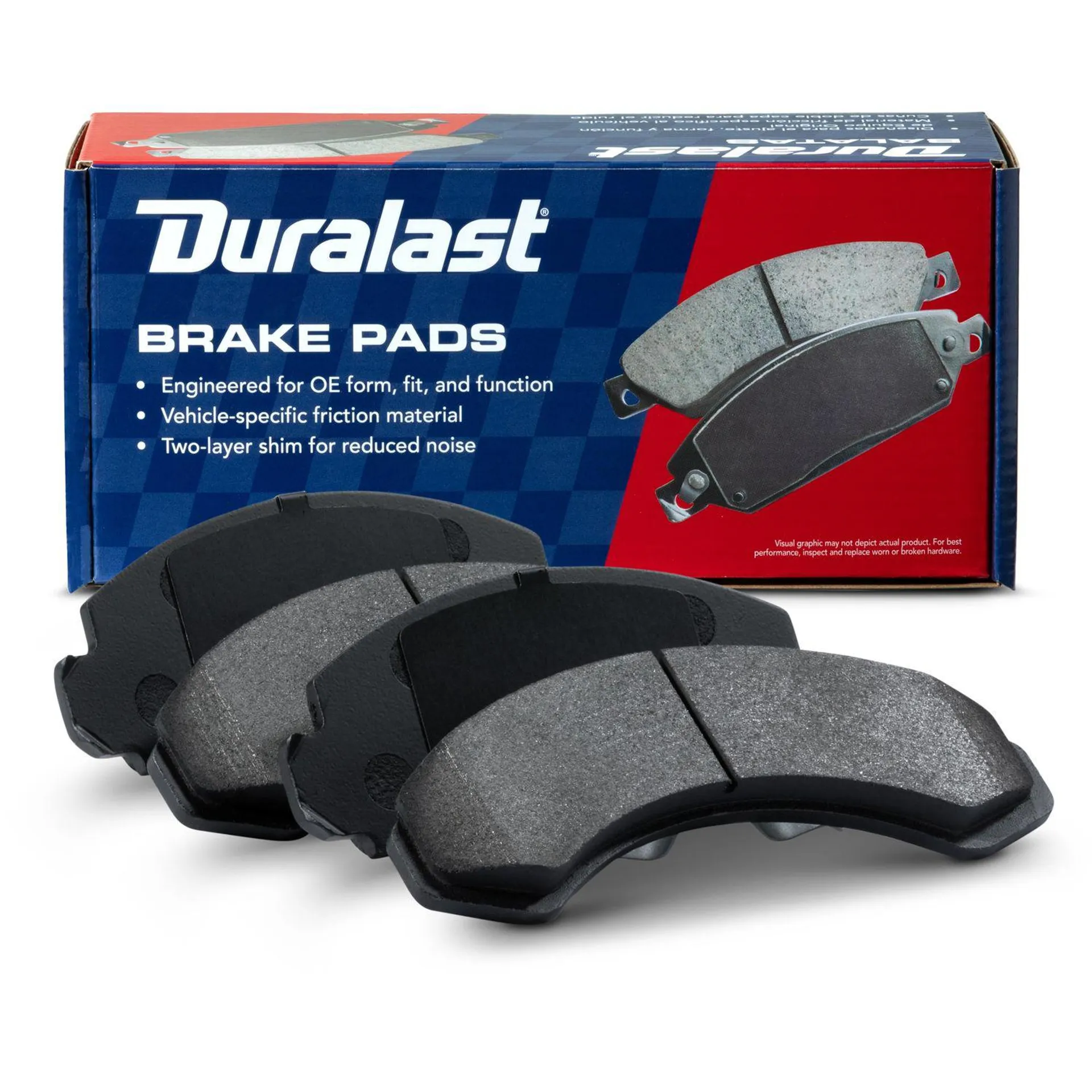 Balatas Semi-Metalicas Duralast MKD205