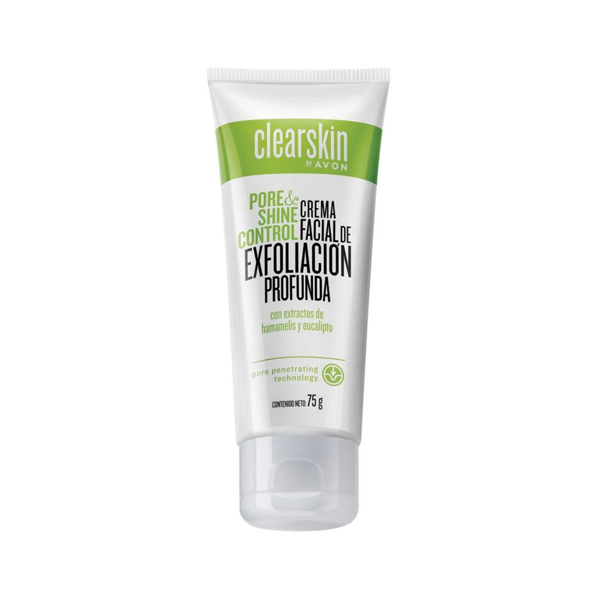 Crema facial de exfoliación profunda