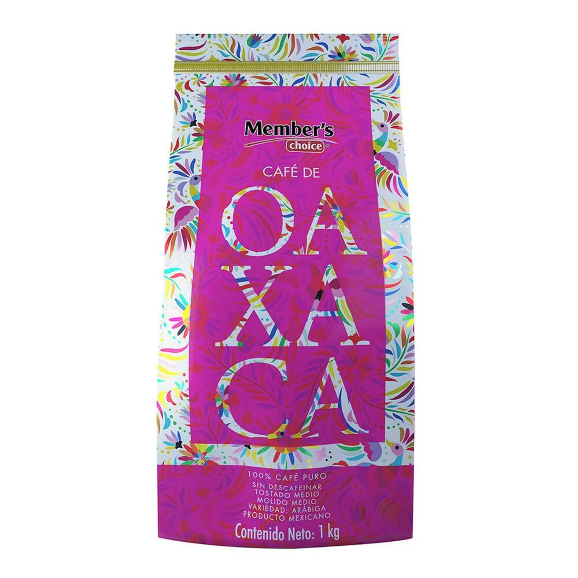 Café Tostado Molido Oaxaca Member's Choice 1 Kg