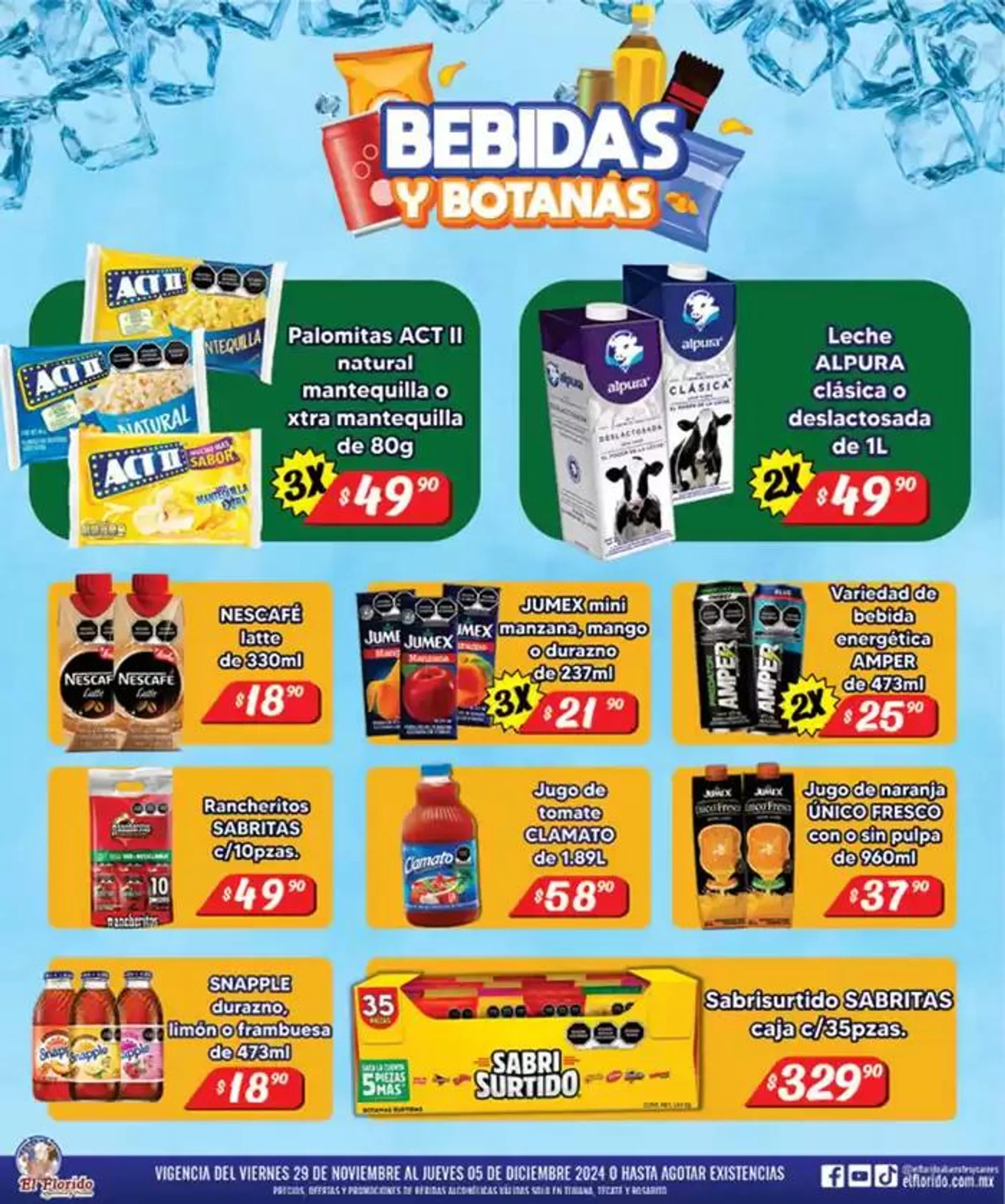 Catálogo de Ofertas El Florido 3 de diciembre al 5 de diciembre 2024 - Pagina 11