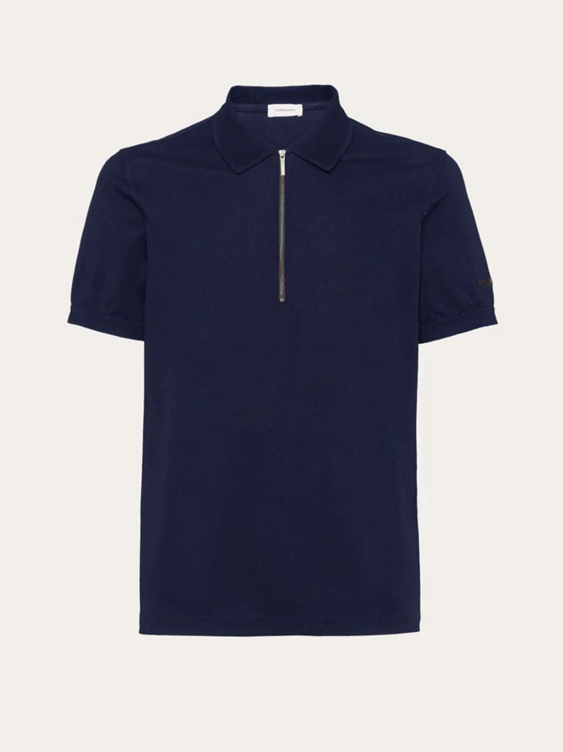 Polo con cremallera