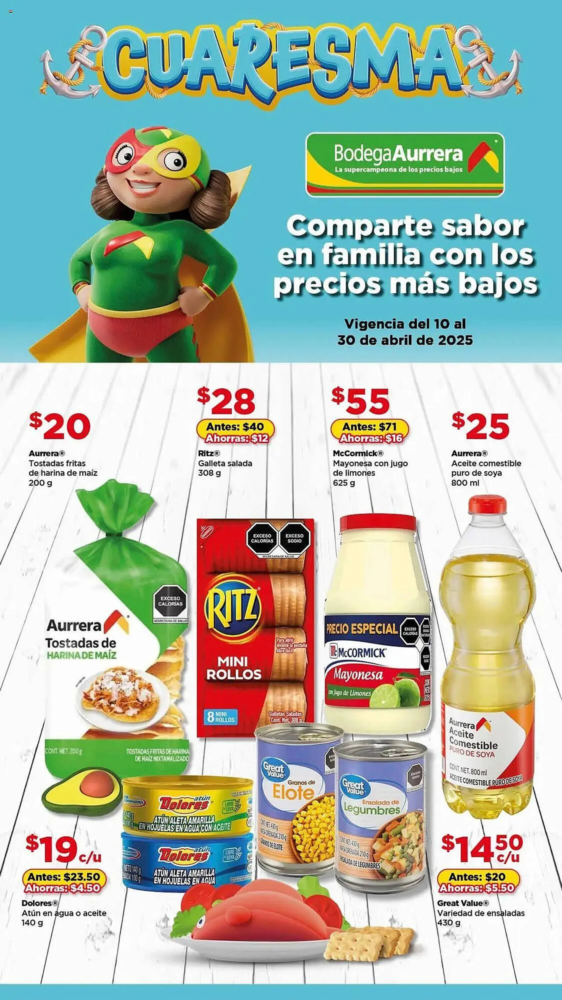 Catálogo de Catálogo Bodega Aurrerá 10 de abril al 30 de abril 2025 - Pagina 1