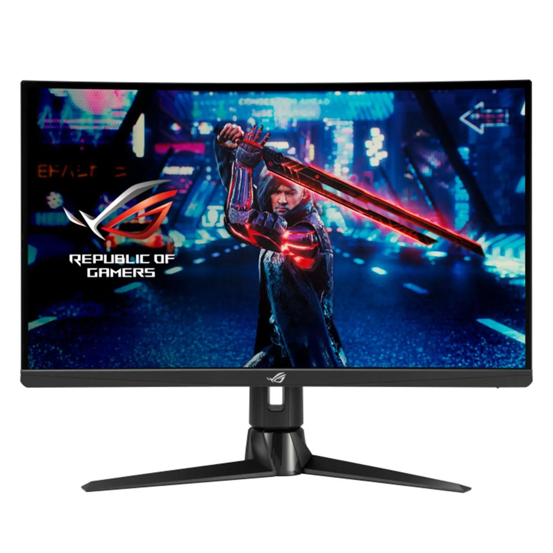 Monitor Gamer Curvo ASUS ROG Strix XG27AQV / LED 27" / Wide Quad HD / FreeSync / 170Hz / HDMI / Negro / XG27AQV