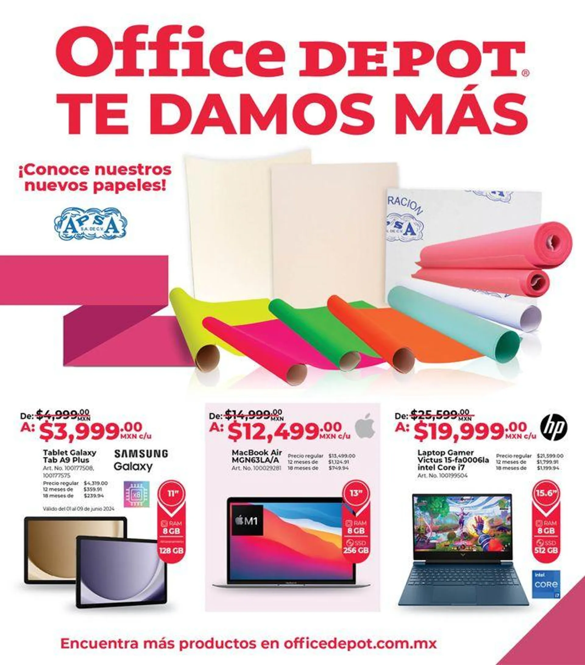 Office Depot : Te damos mas - 1