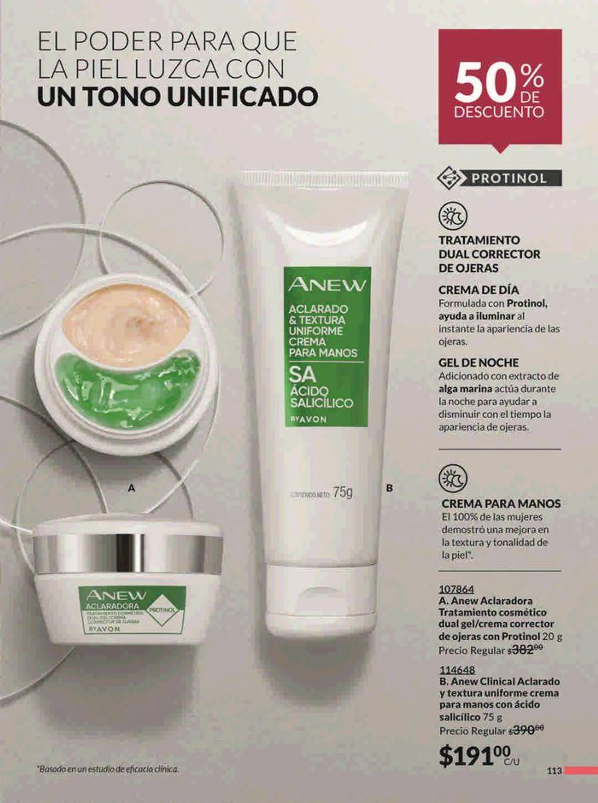 Catálogo de Avon COSMÉTICOS C14 27 de julio al 29 de agosto 2024 - Pagina 113