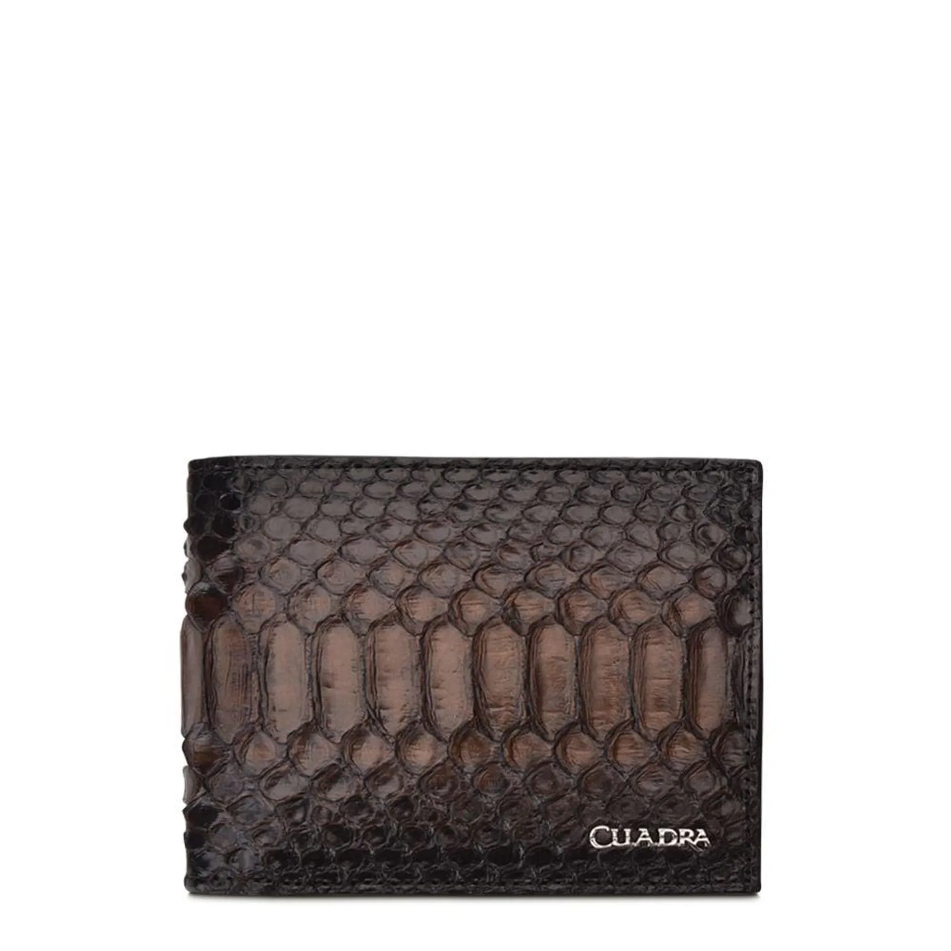 Cartera en piel genuina de pitón