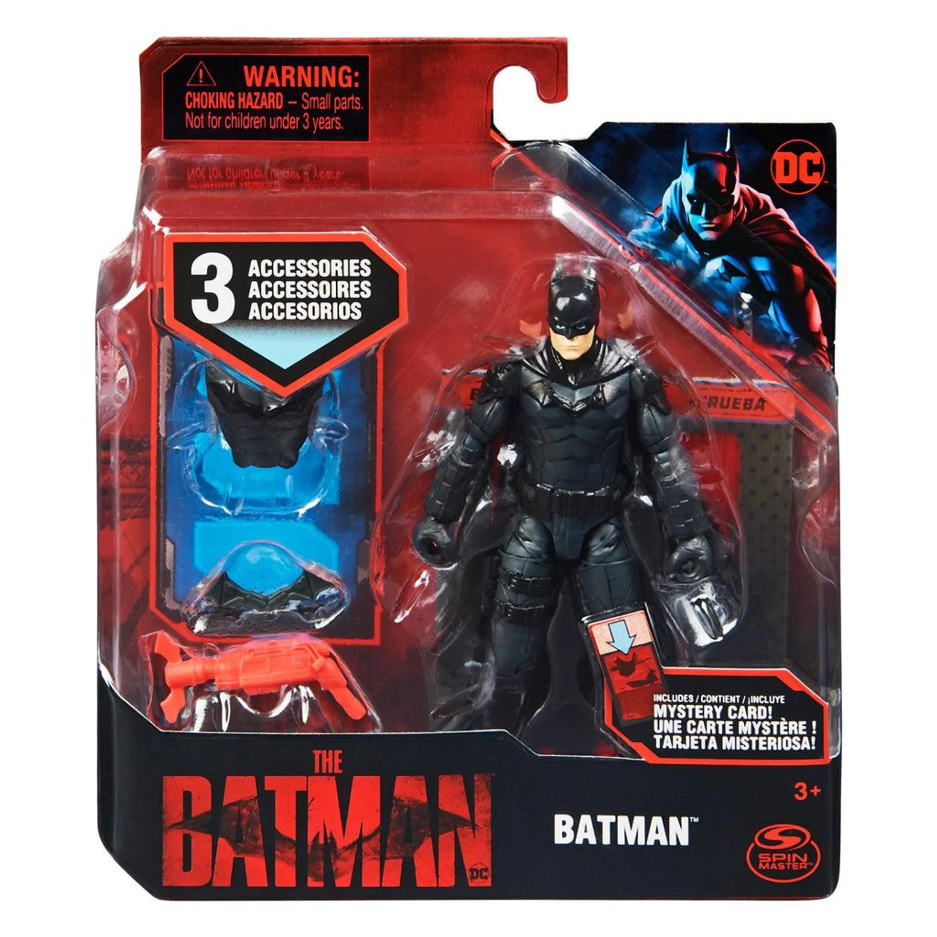 Batman Figura de Acción con Accesorios, Juguete Coleccionable
