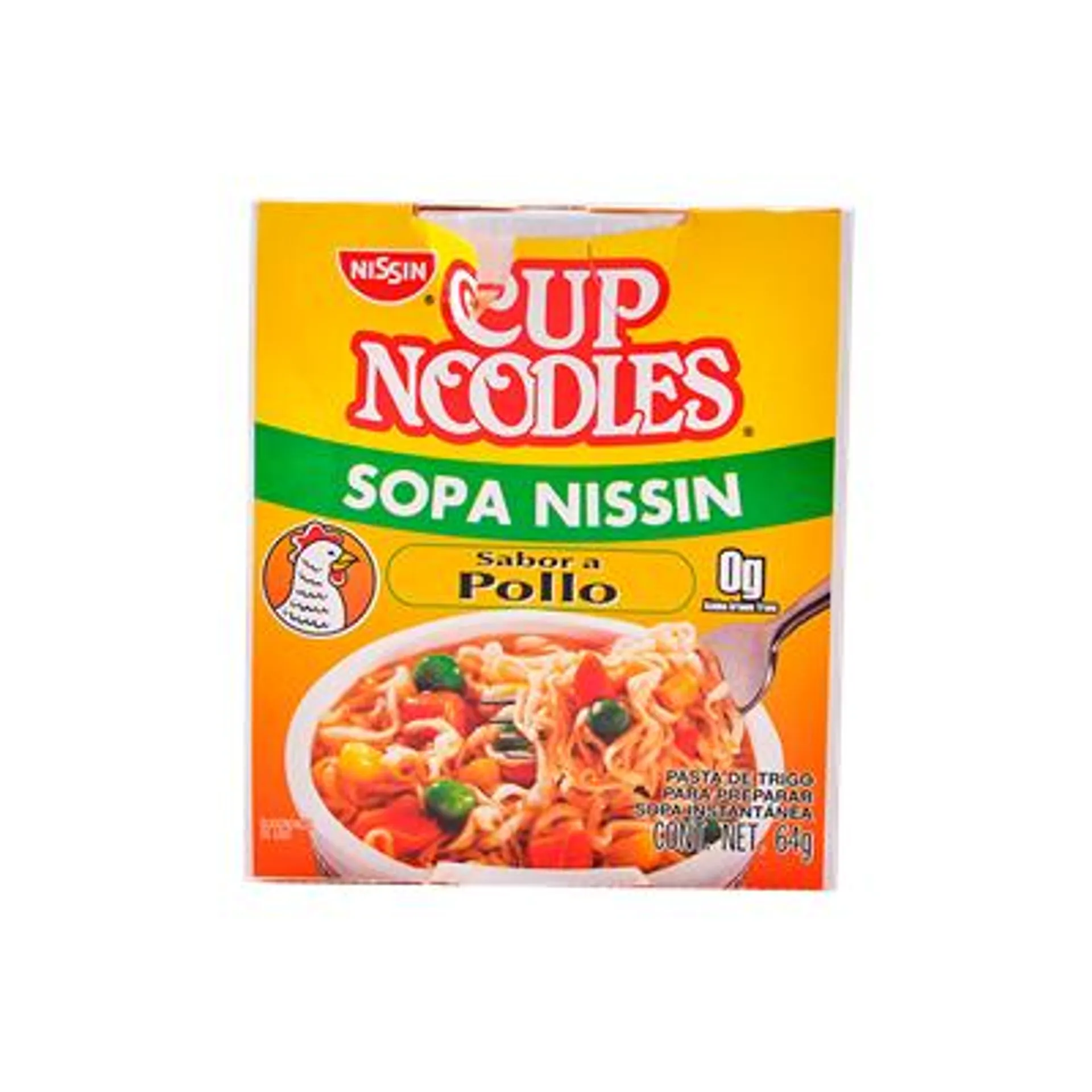 SOPA INSTANTANEA POLLO NISSIN 64 GRAMOS