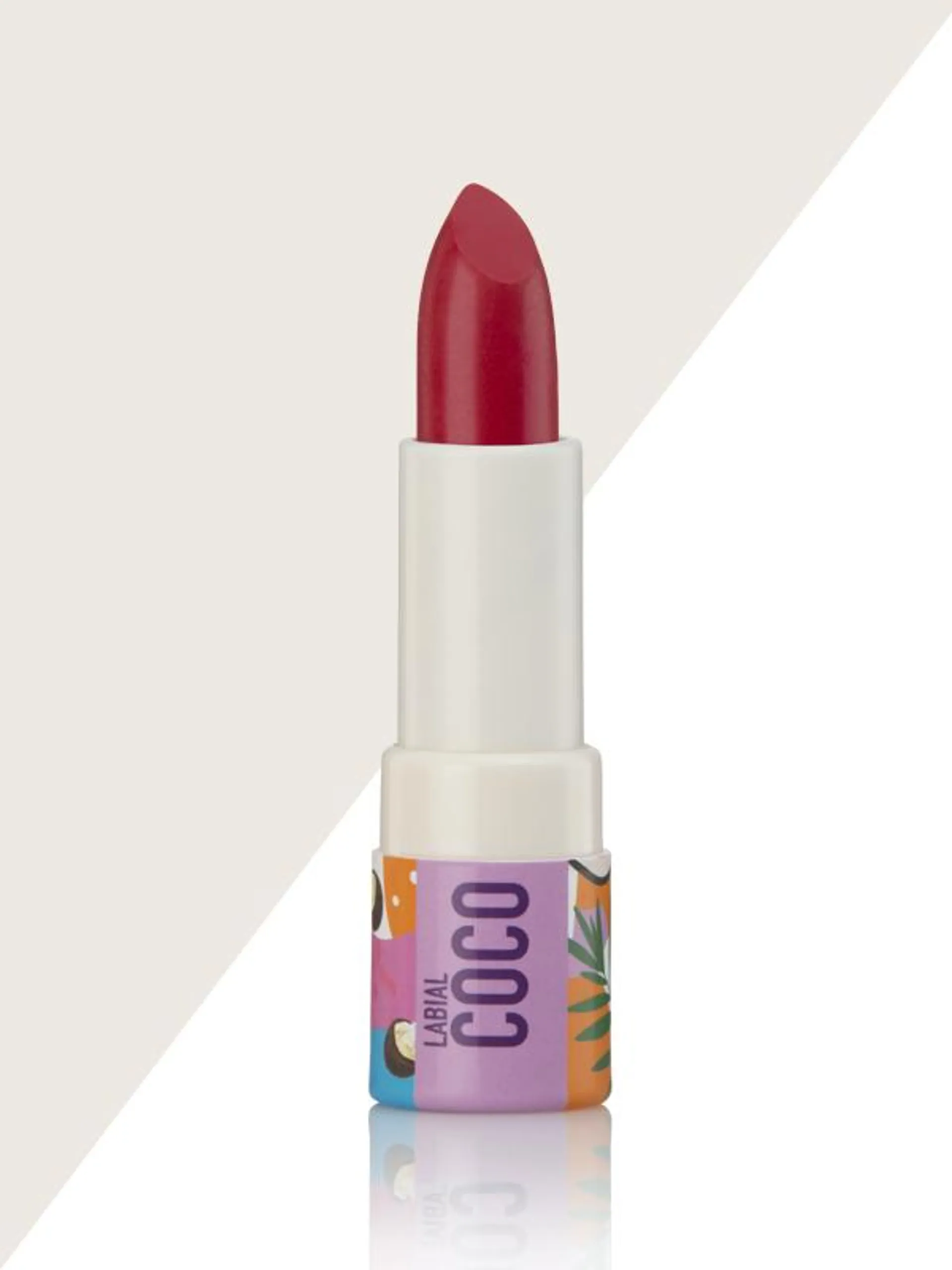 Labial en Barra Coco & Karité – Cherry Red