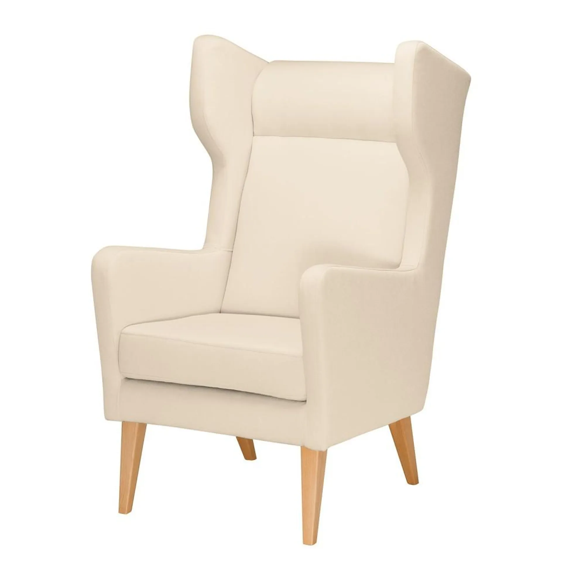 Jensen - Sillón oreja estilo clásico color beige