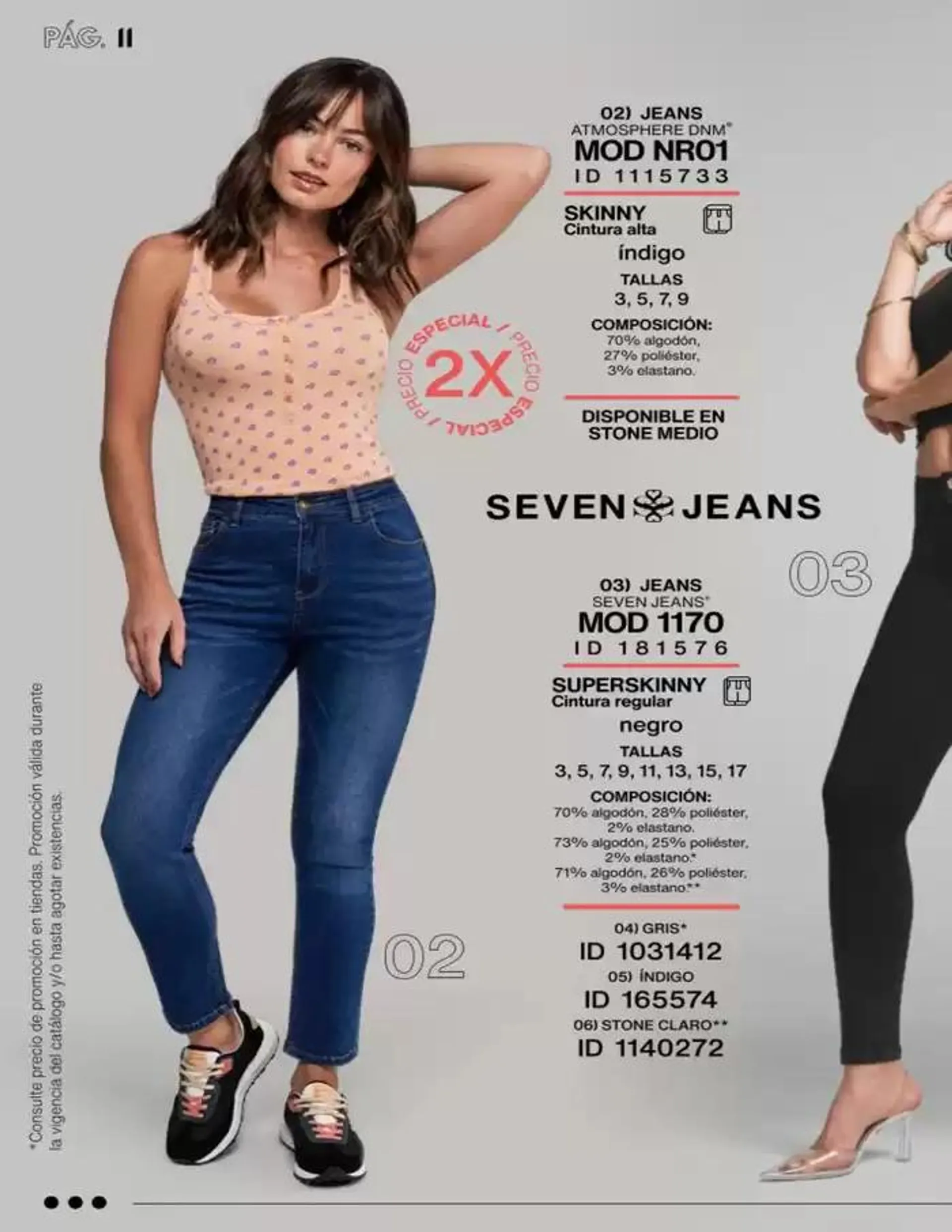 Catálogo de JEANS & JEGGINGS BASICOS  21 de octubre al 30 de noviembre 2024 - Pagina 11