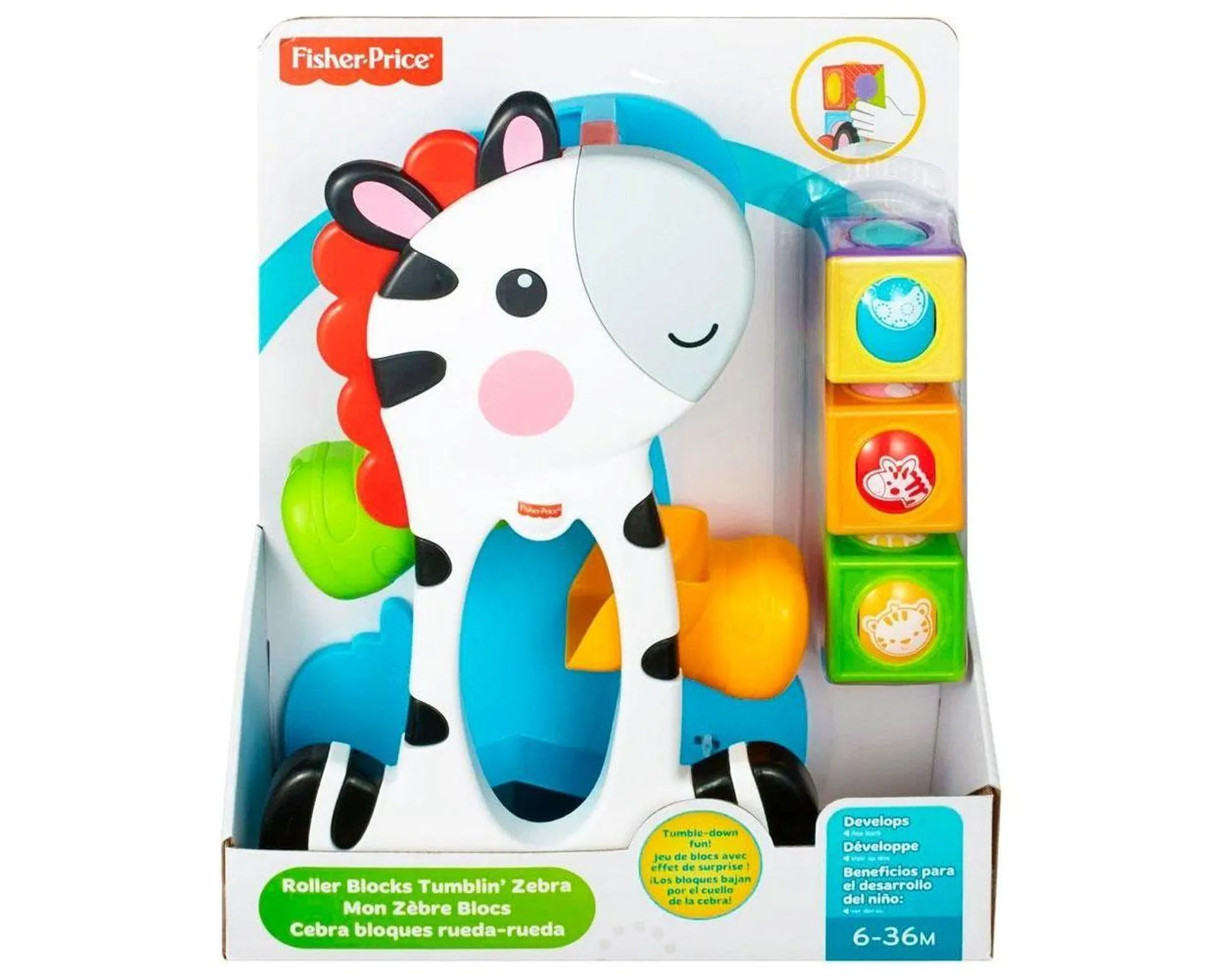 Fisher-Price Cebra Bloques de Actividades