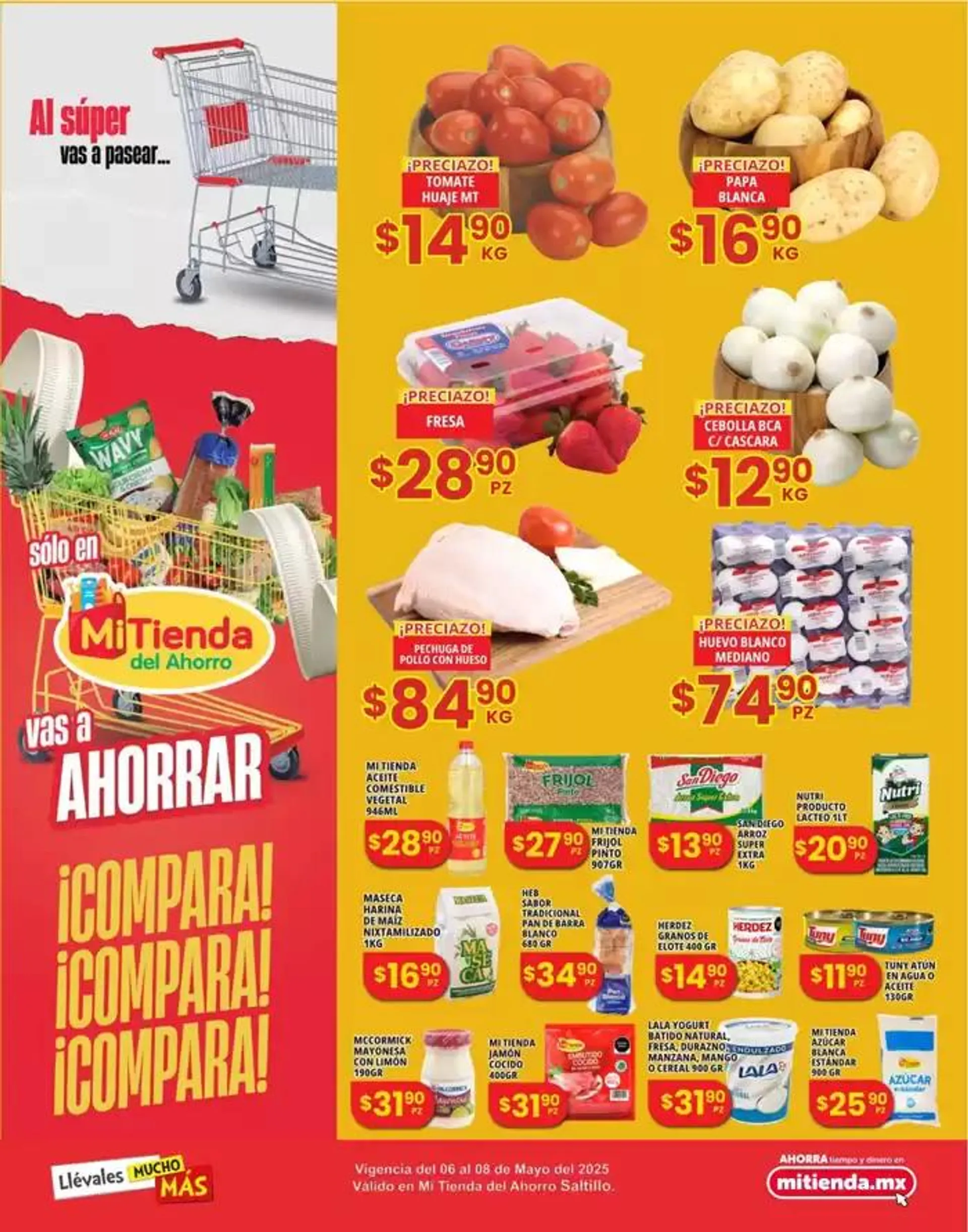 Catálogo de Ofertas Mi Tienda del Ahorro 6 de mayo al 8 de mayo 2025 - Pagina 1