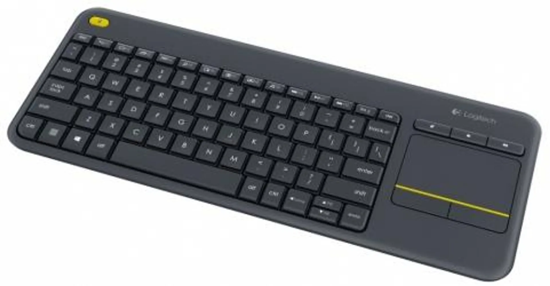 Teclado Logitech Touch K400 Plus, Inalámbrico, USB, Negro (Español)