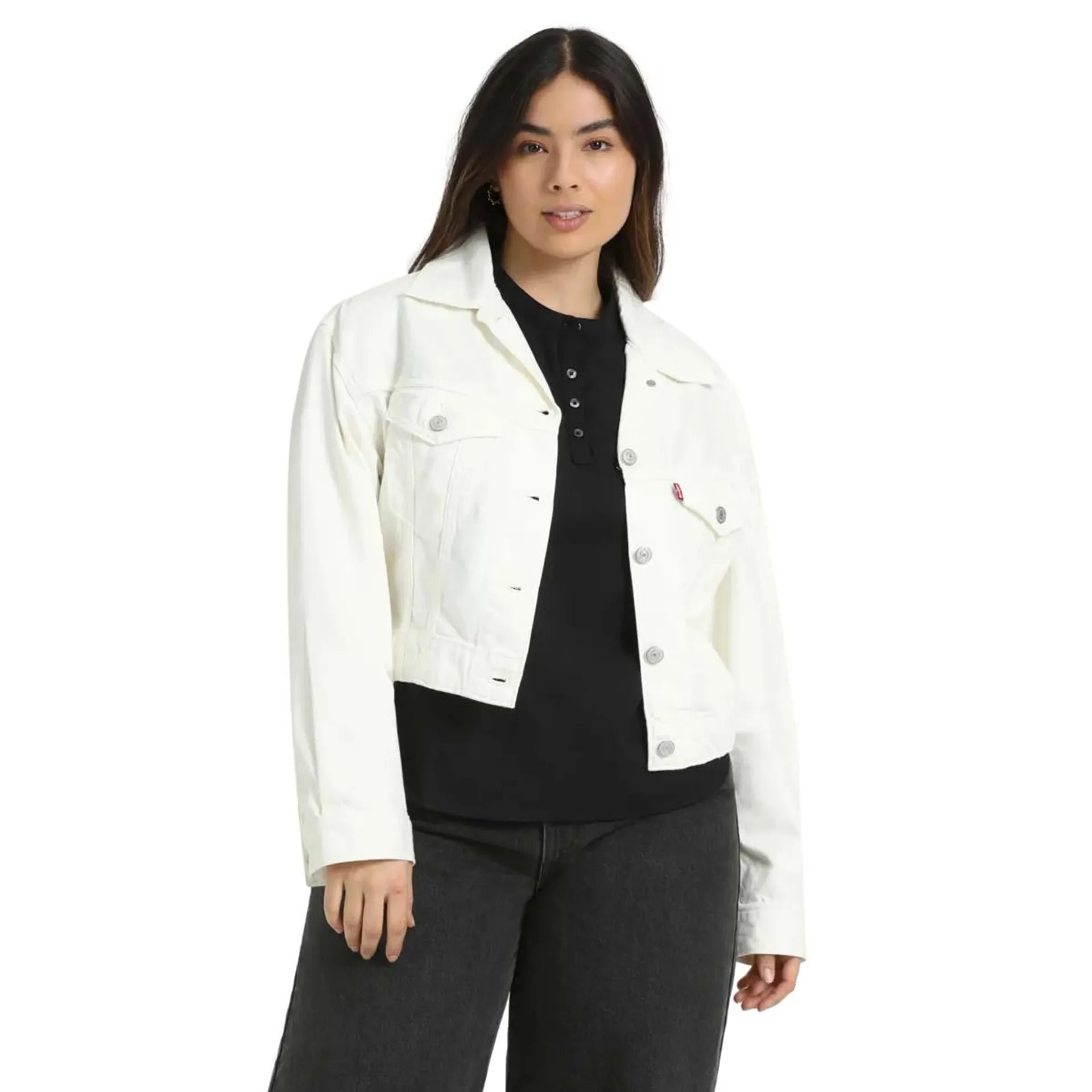 Chamarra Para Jovencita Levis Blanco A7439-0002