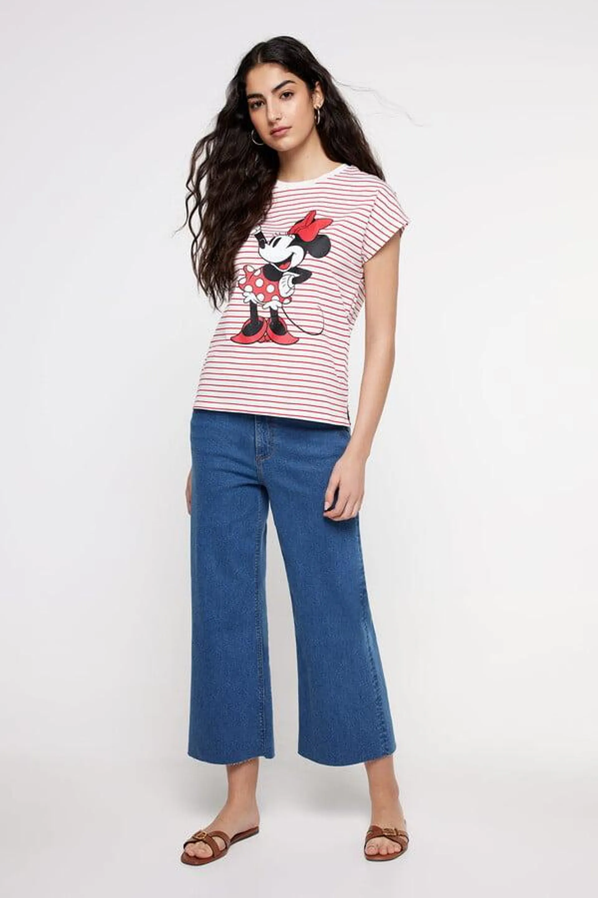 Camiseta rayas Minnie Mouse