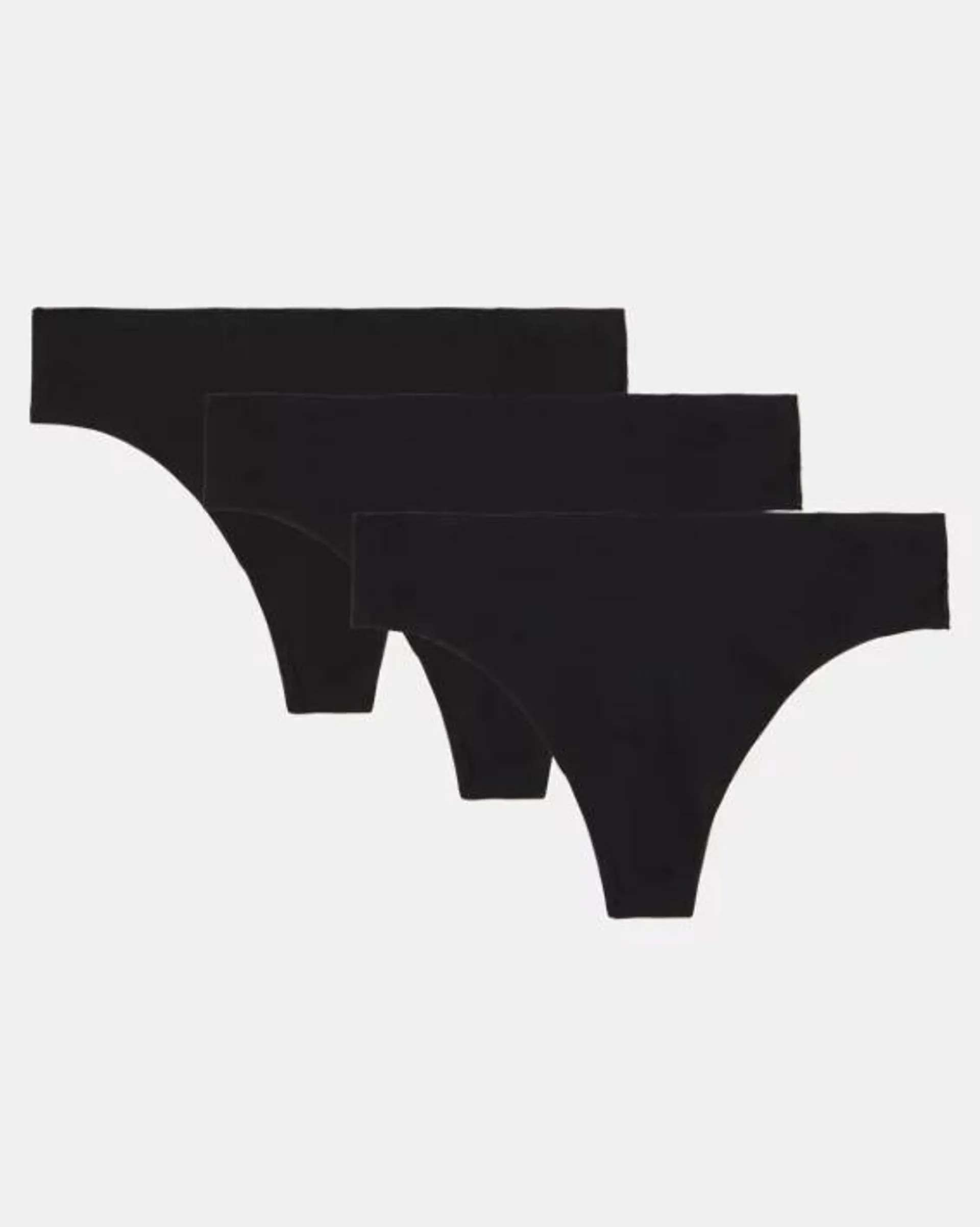 Women's UA Essential Stretch 3-Pack No Show Thong
