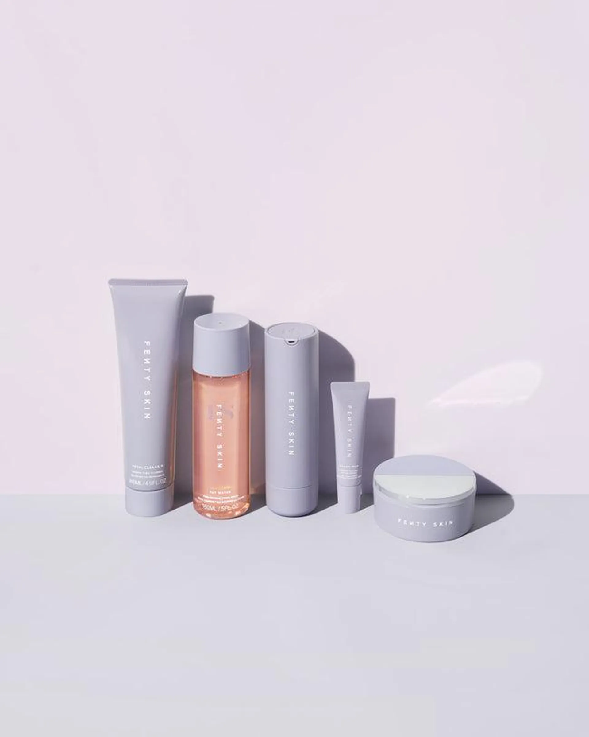 Fenty Skin Vault 5-Piece AM + PM Skincare Essentials