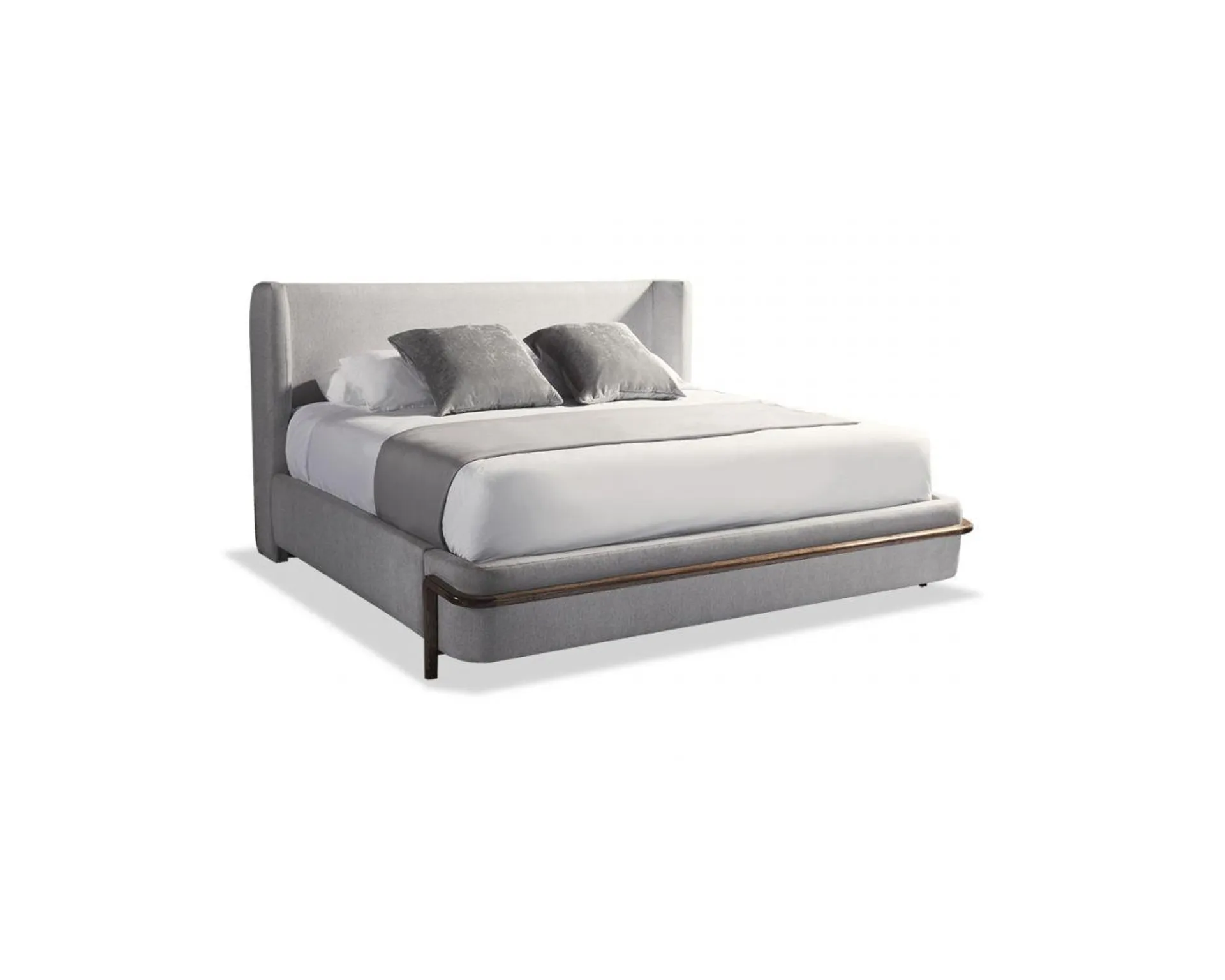 Cama King Size Piah Gris