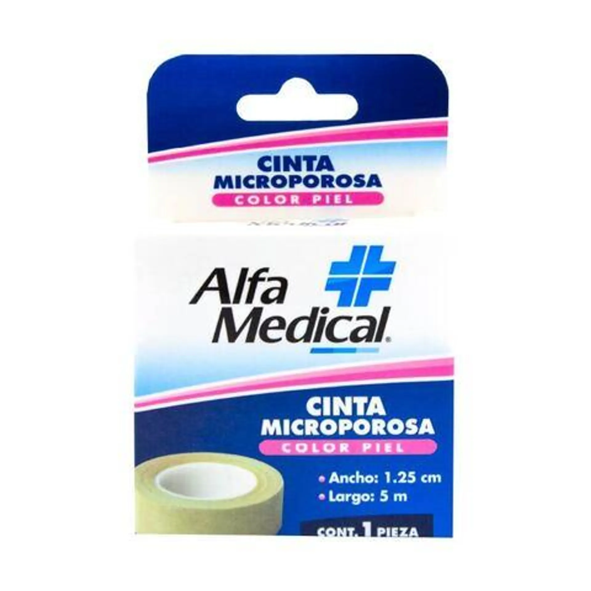 Alfa Medical Cinta Microporosa Color Piel