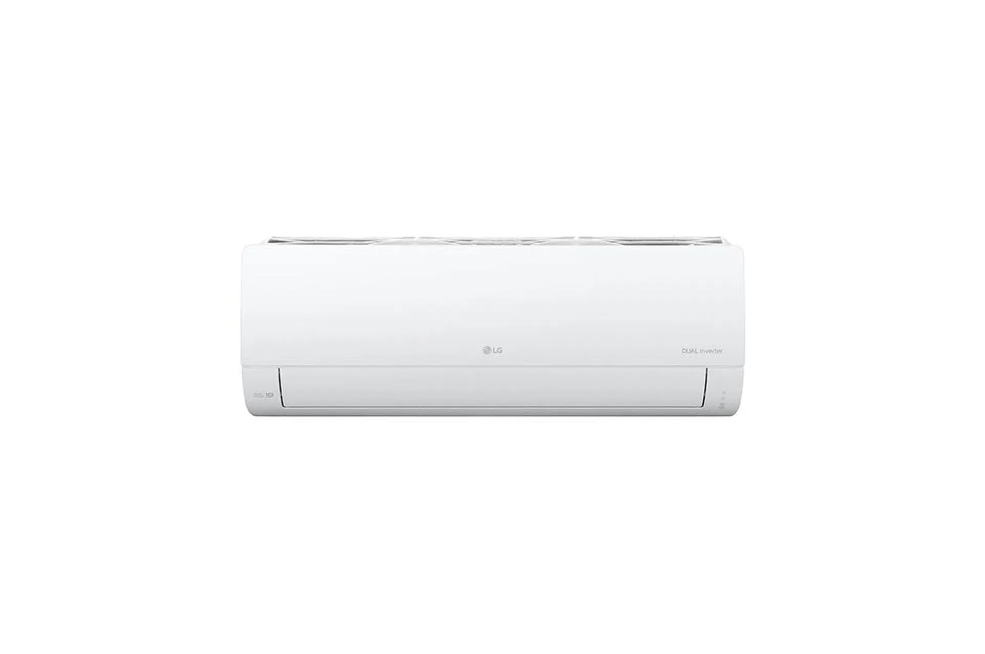 Aire Acondicionado LG DUALCOOL Inverter, 1.5 Toneladas, 18,000 BTU/h, Solo Frío, 220V, Compresor Dual Inverter con 10 años de garantía, Pre Filtro, Recubrimiento Gold Fin™ en la condensadora.