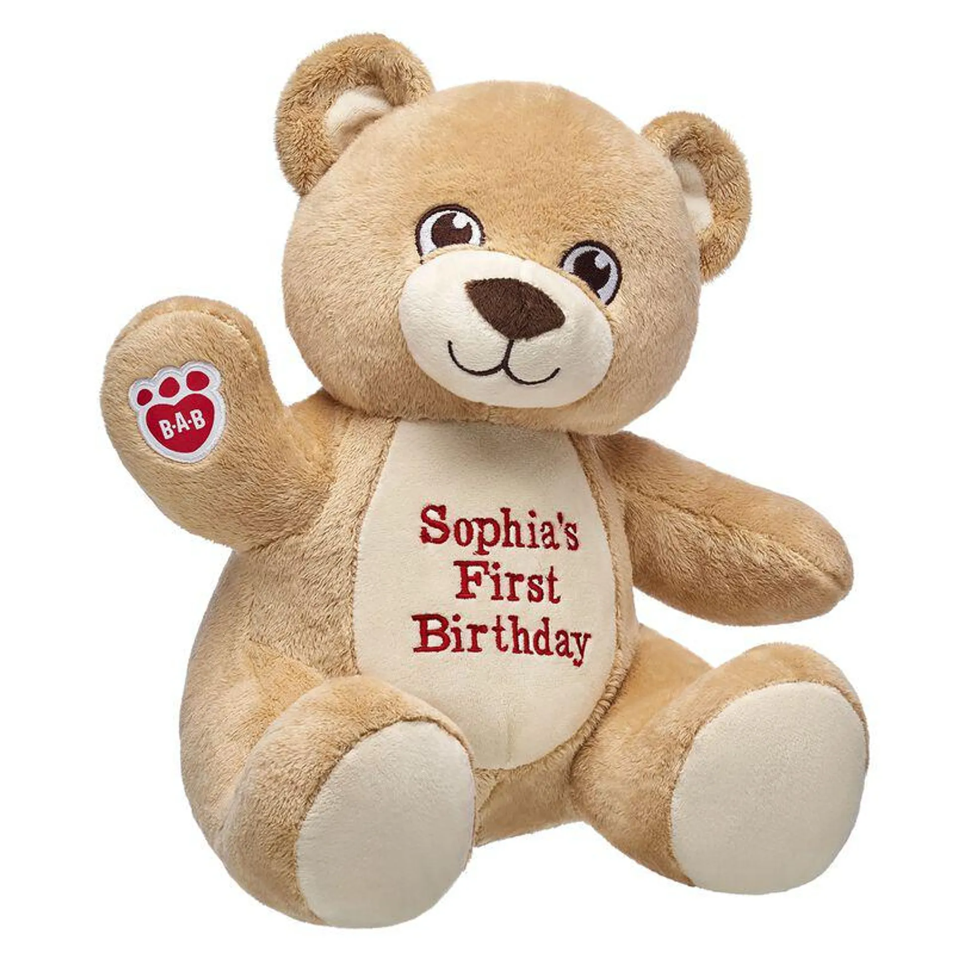 Personalized Velvet Hugs Teddy Bear