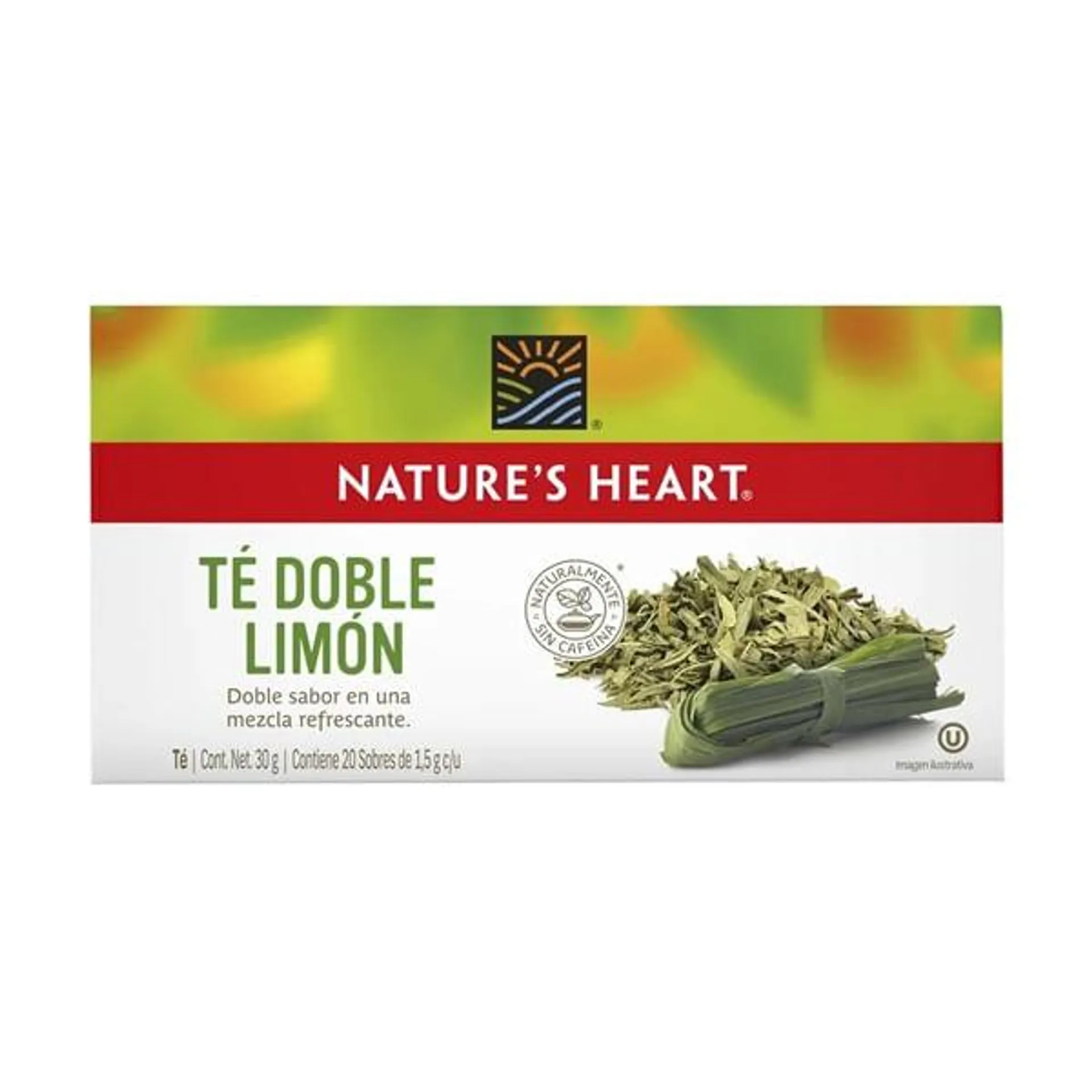 Té Natures Heart doble limon 30 g