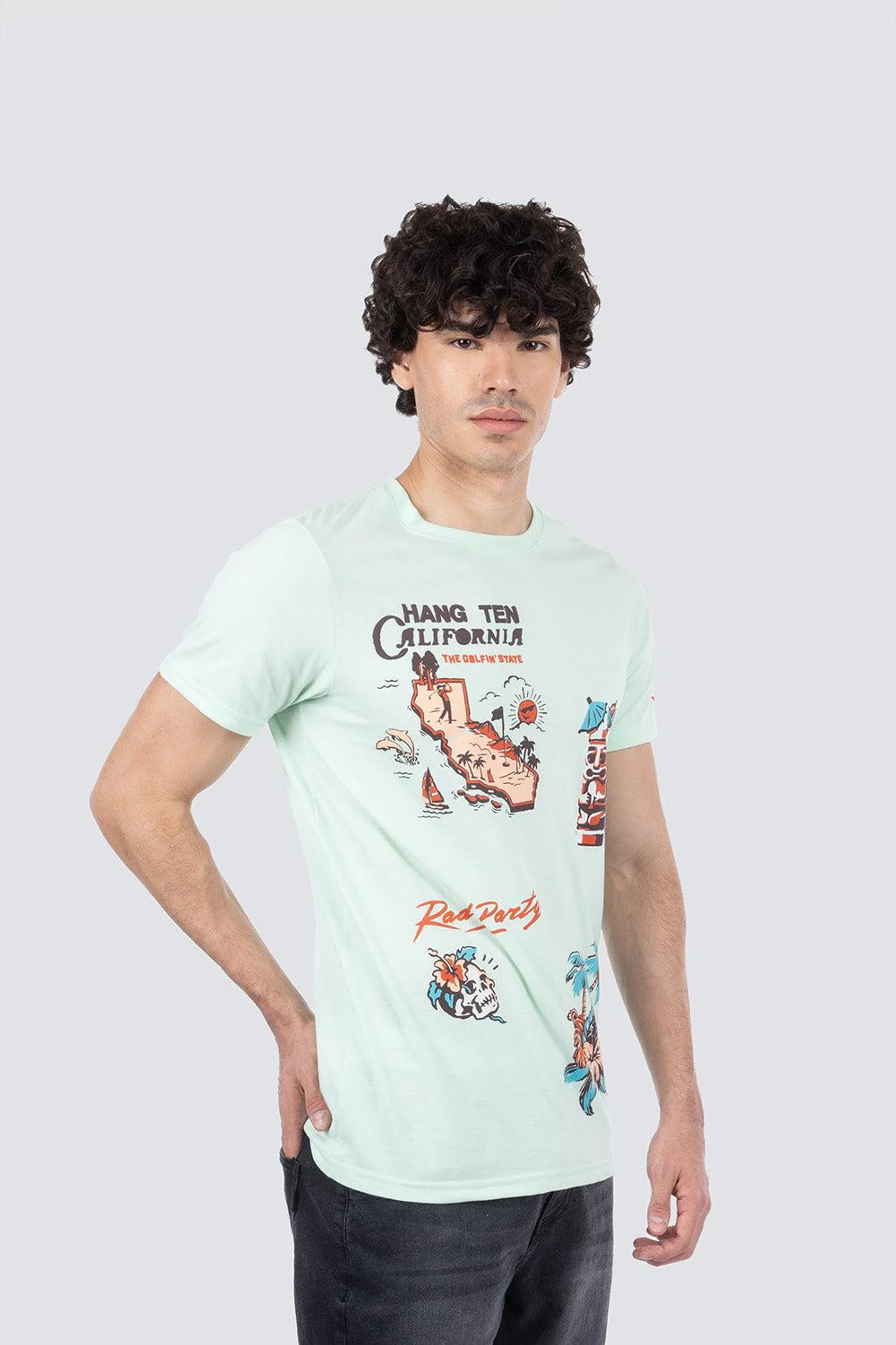 Playera con estampados