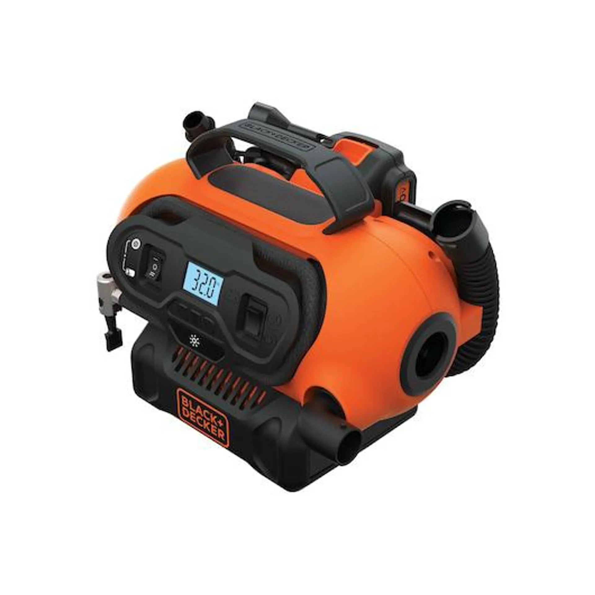 Inflador Multiuso 240V / 12V / 20V 160PSI - 8 Amps