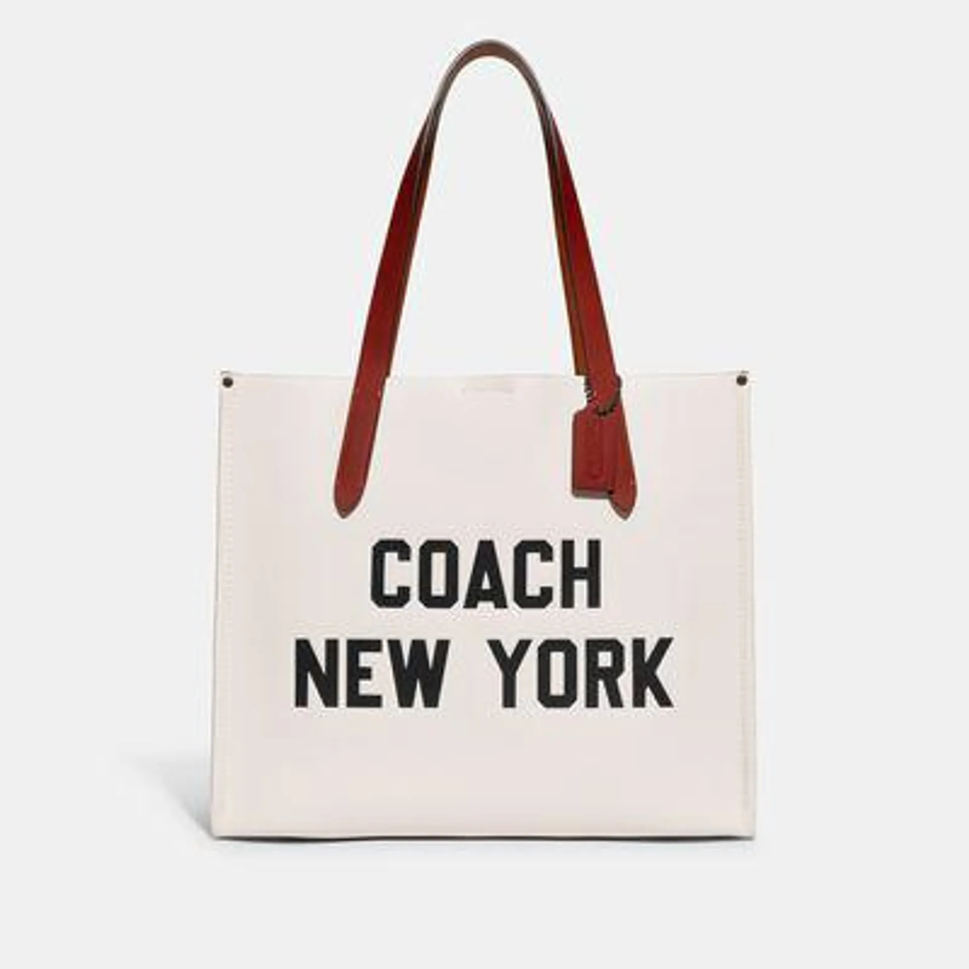 Bolsa Tote Coach Relay Con Gráfico De NY