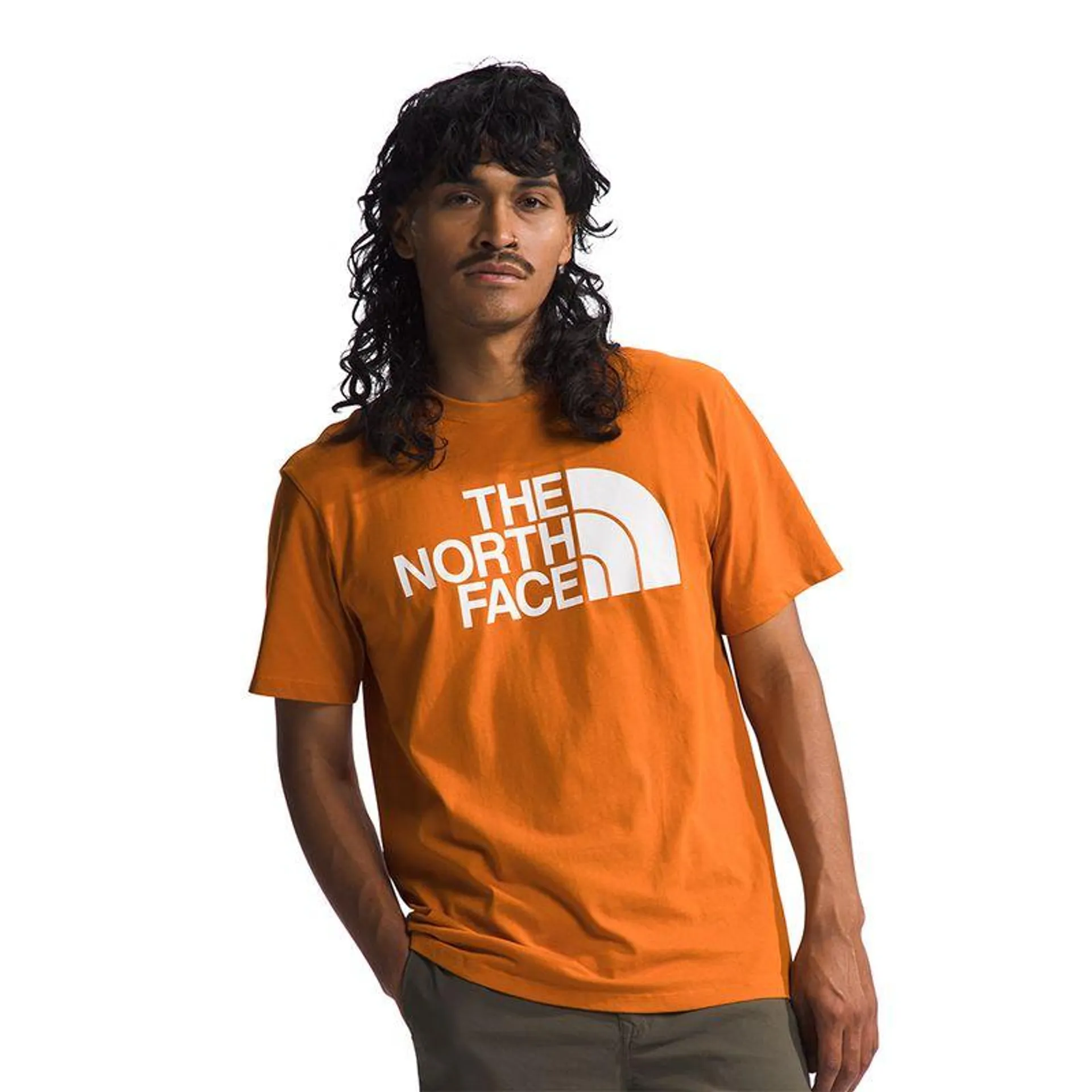 Playera Half Dome Hombre, Naranja