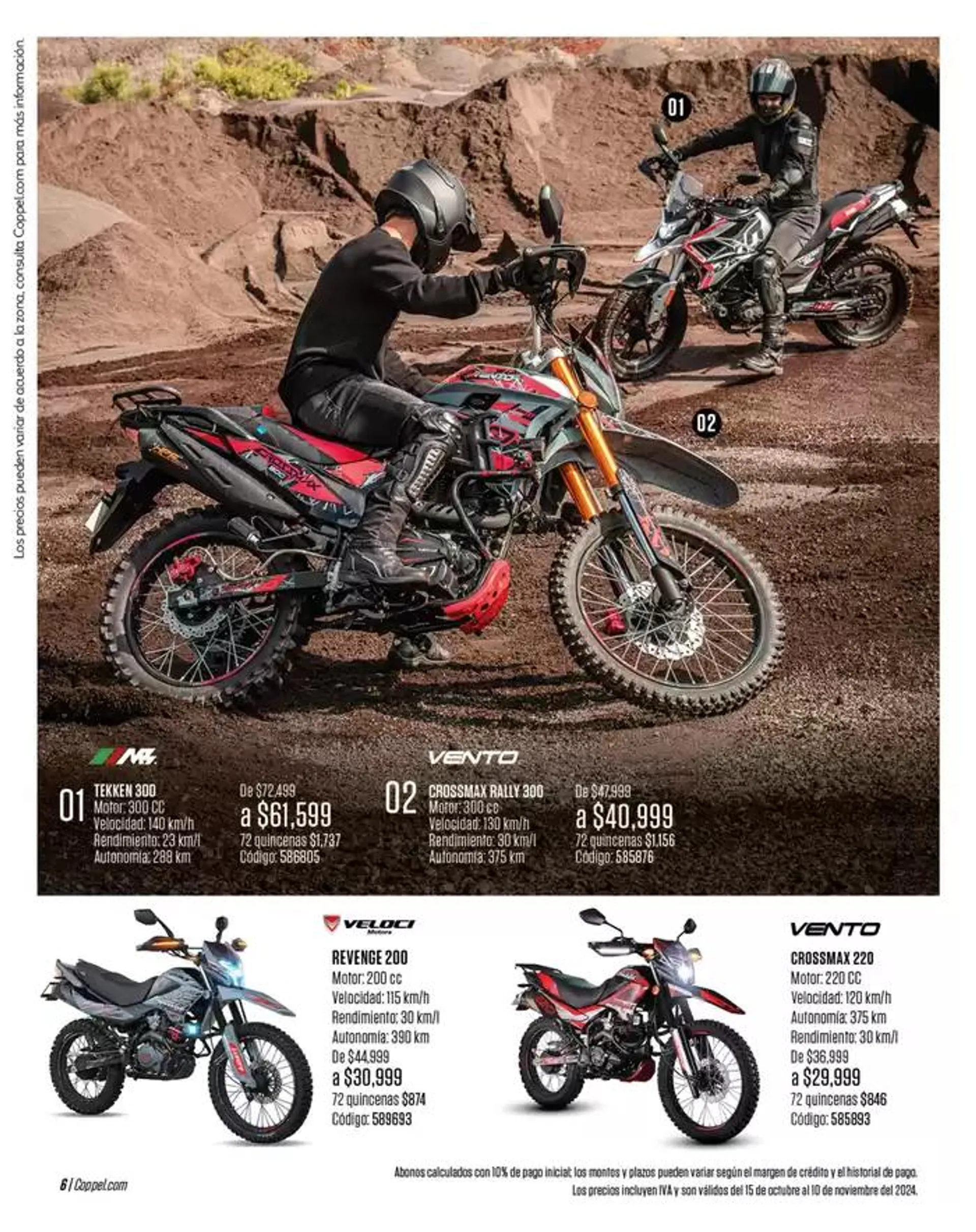 Catálogo de REVISTA OCTUBRE - MOTOS II 16 de octubre al 31 de octubre 2024 - Pagina 20